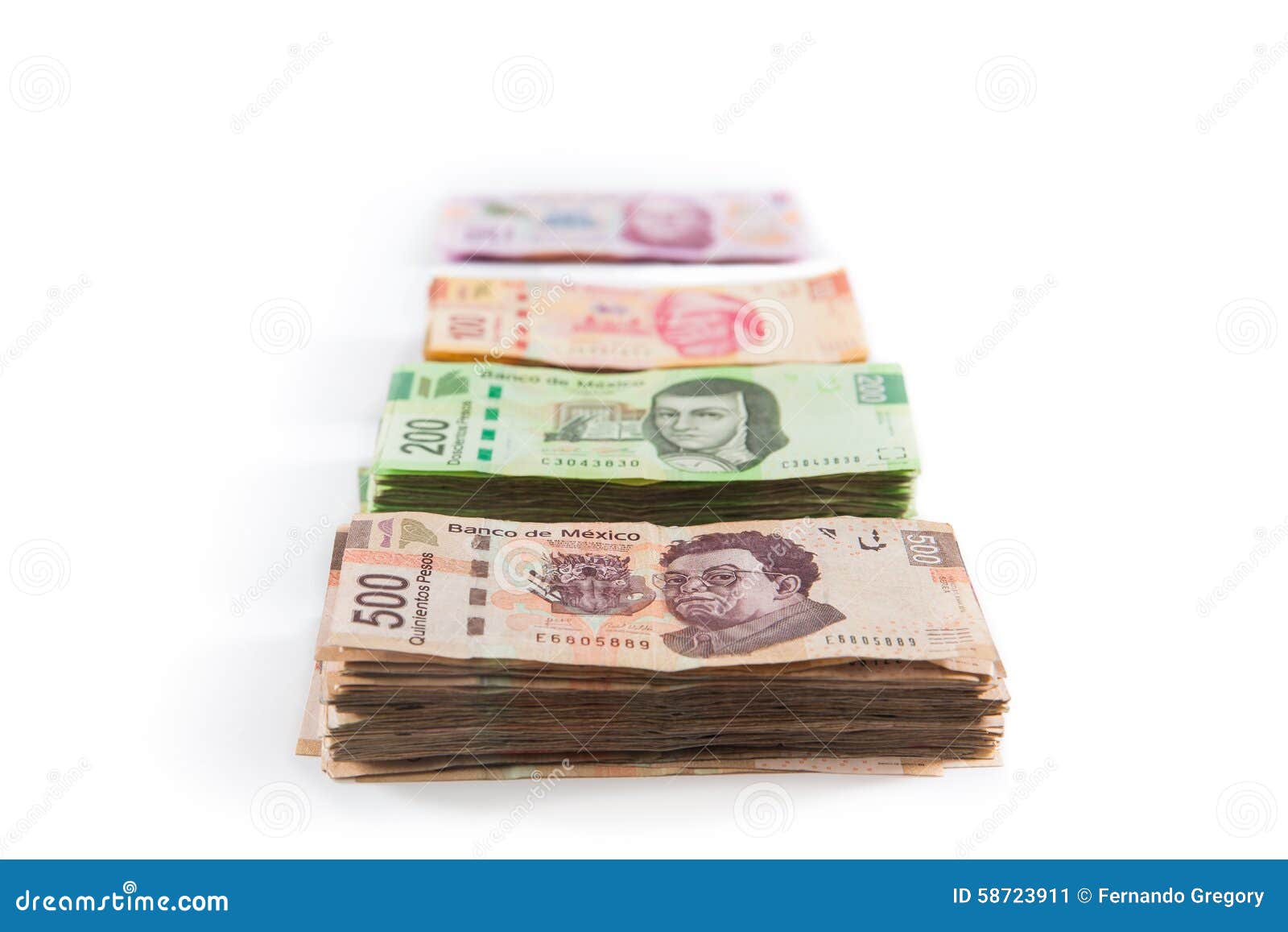 mexican money background