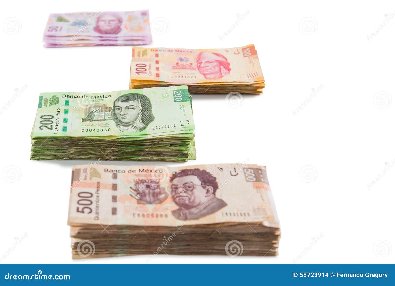 mexican money background