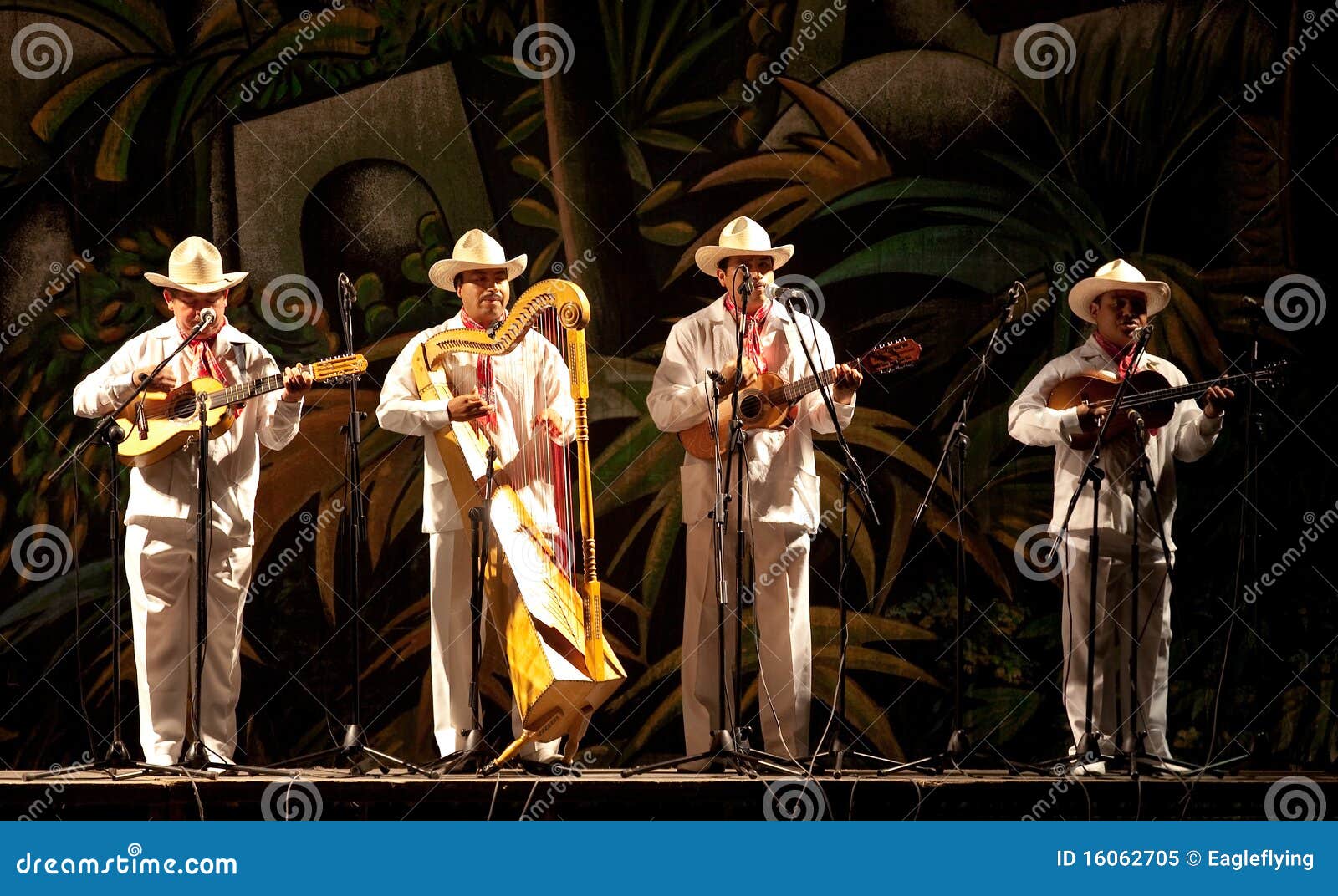 Mexican Musicians Performance Editorial Image Image of dancer
