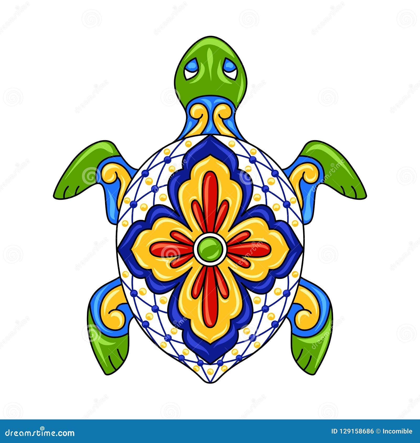mexican ornamental turtle.
