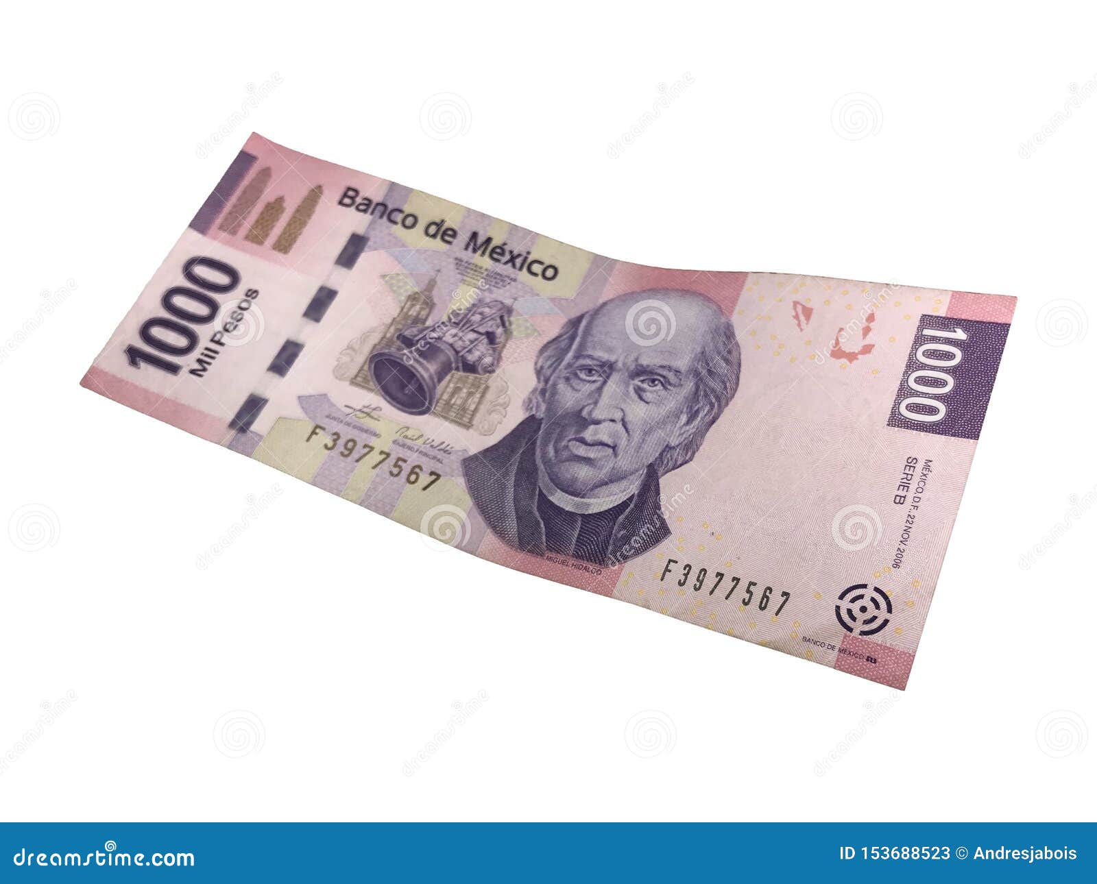 A 1000 Mexican Peso Bill Isolated On White Background Stock Image a-1000-mexican-peso-bill-isolated-on-white-background-stock-image
