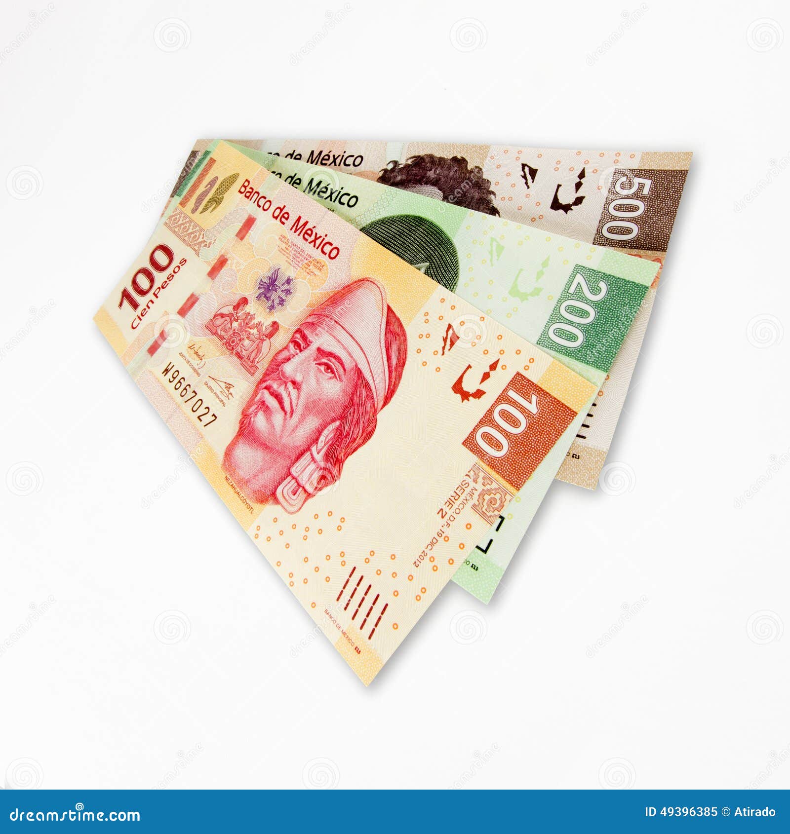 mexican peso bills.