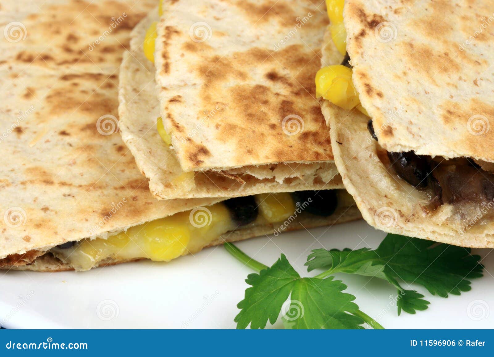 Mexican quesadilla stock photo. Image of beef, cuisine 11596906