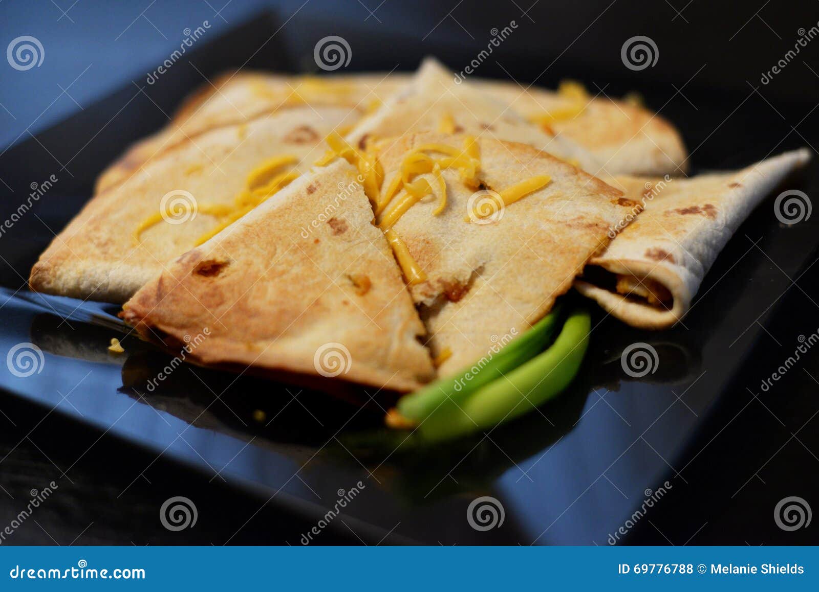 Mexican Quesadillas at Home Stock Photo Image of quesadillas, garnish