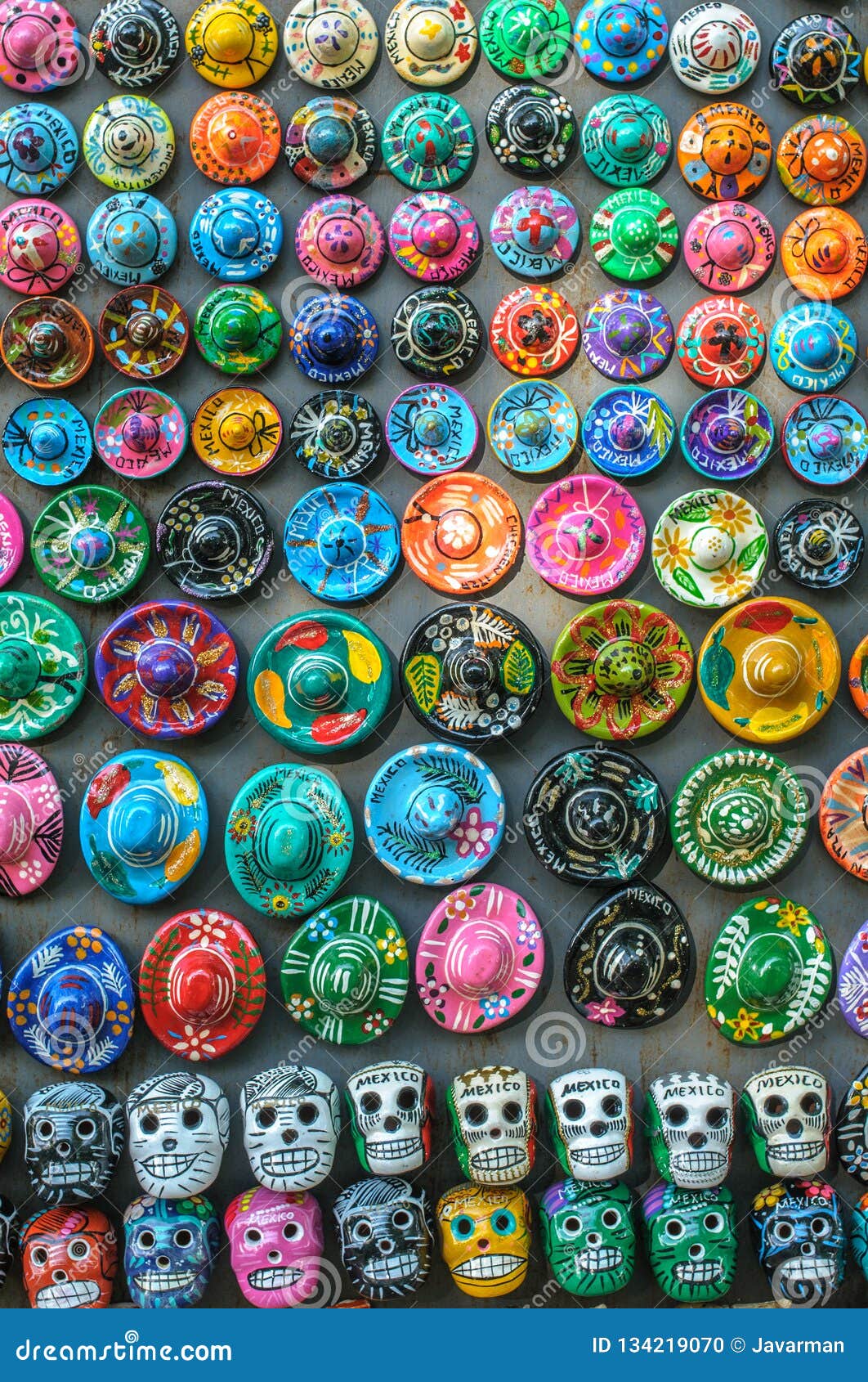 Mexican Souvenir on the Market at Chichen Itza Editorial Image