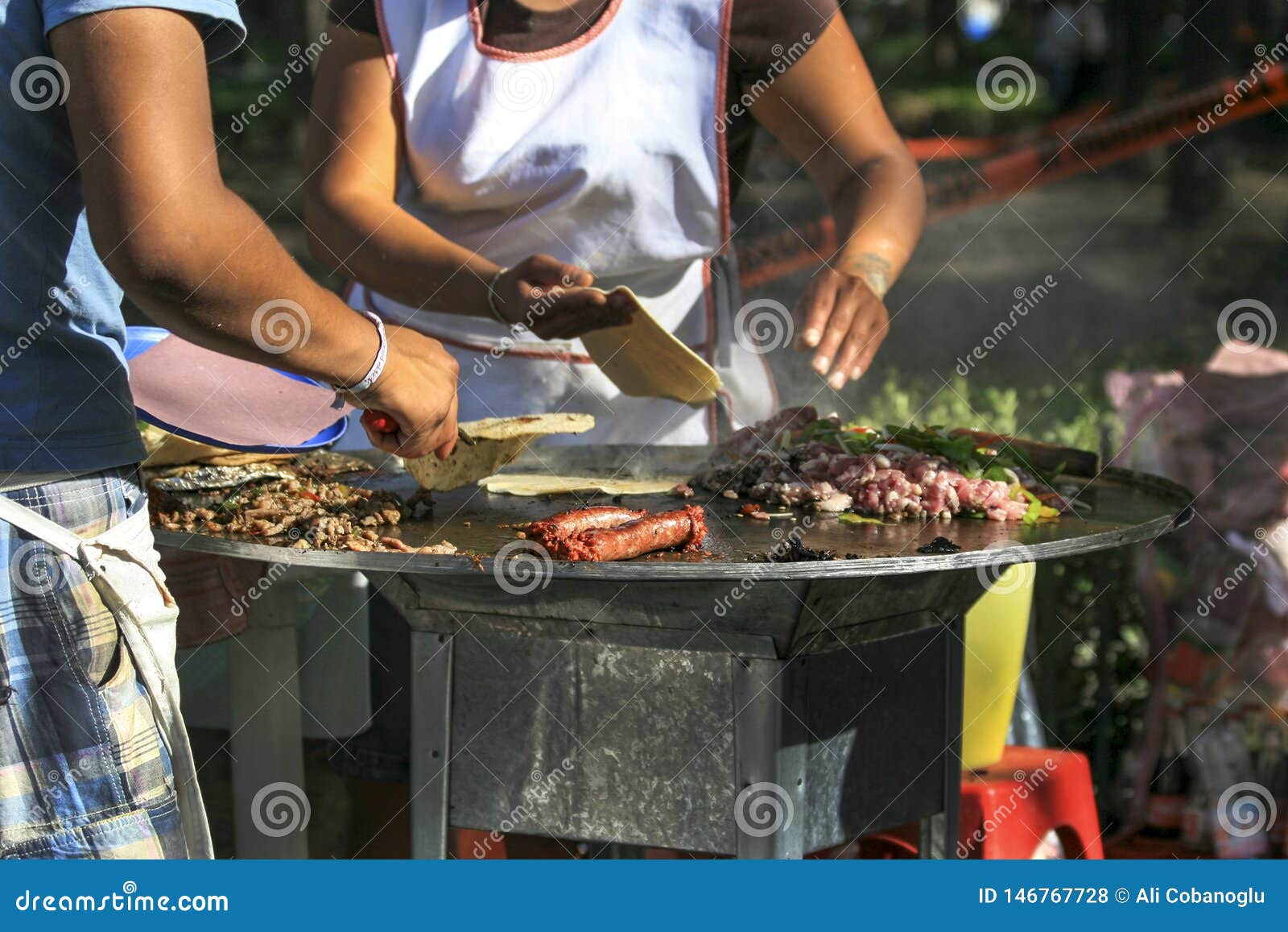 Mexican street food stock photo. Image of kitchen, mexico - 146767728