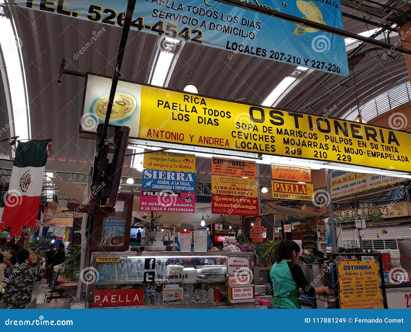 Mexican street market editorial stock image. Image of chili - 117881249