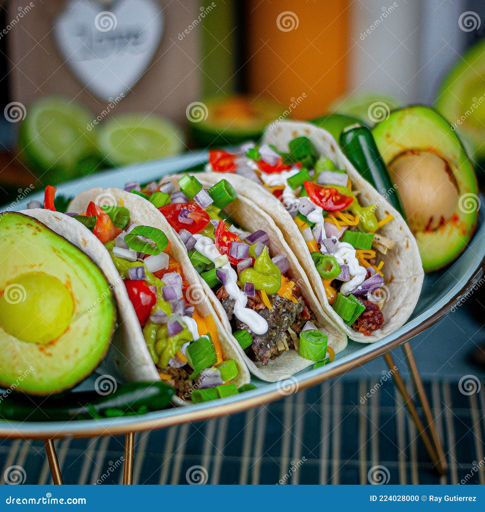 Mexican Tacos AUTHENTIC MEXICAN Food Stock Photo Image of mexican