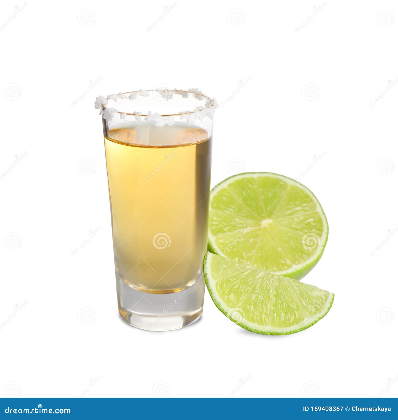 Mexican Tequila Shot with Salt and Lime Stock Image - Image of shot ...