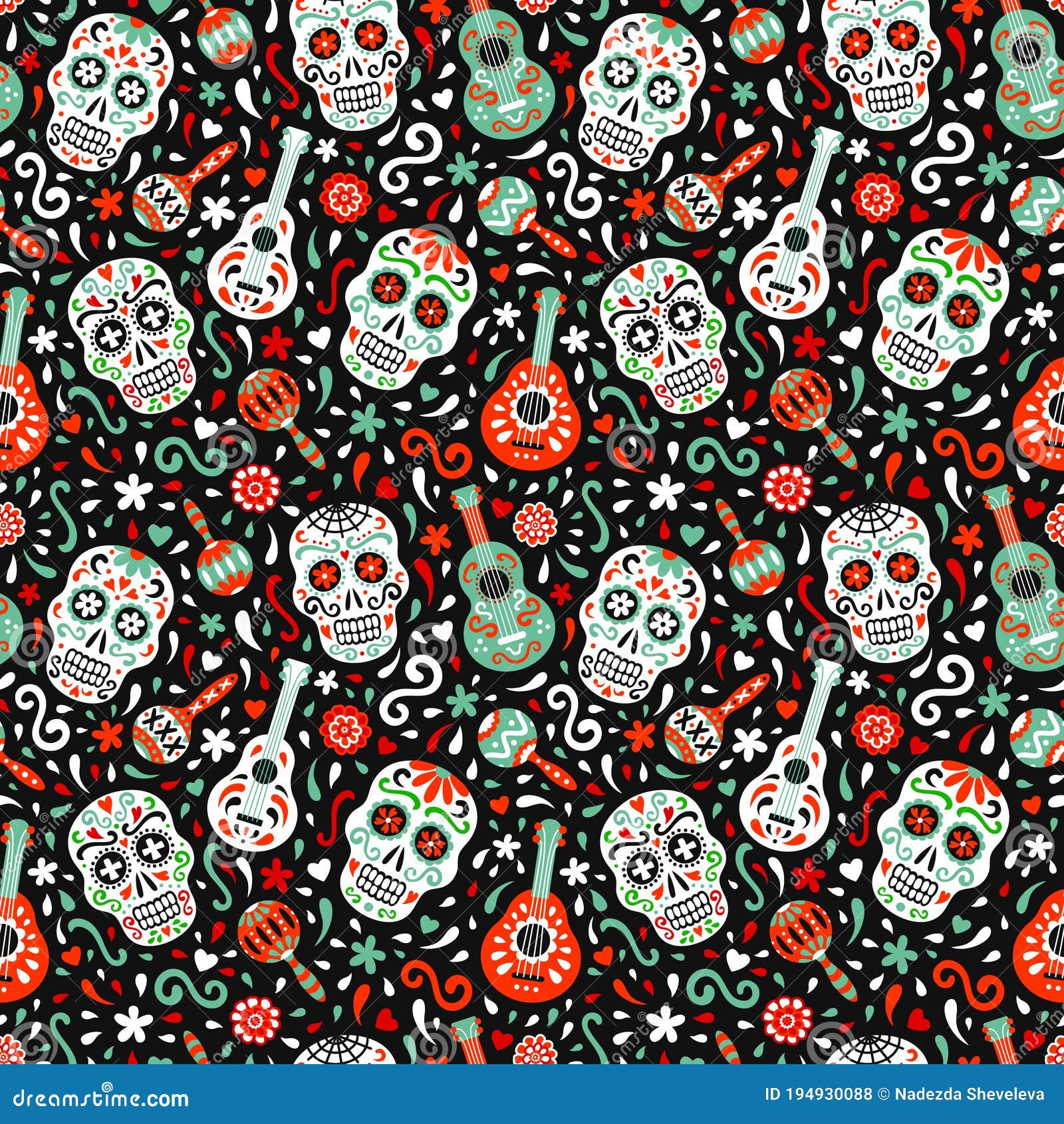 Mexican Flag Fabric Wallpaper and Home Decor  Spoonflower