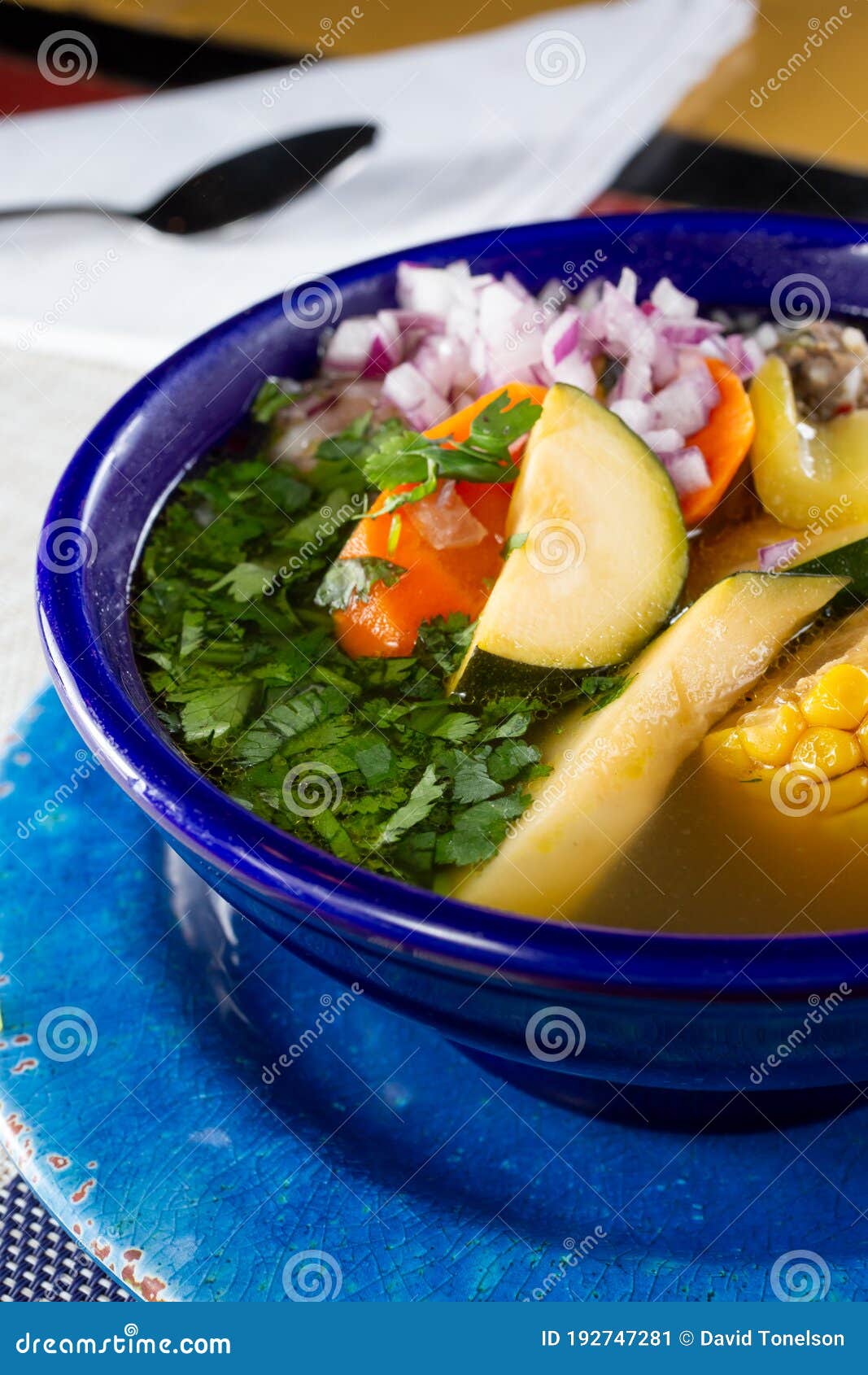 Mexican vegetable soup stock image. Image of shop, mexican 192747281