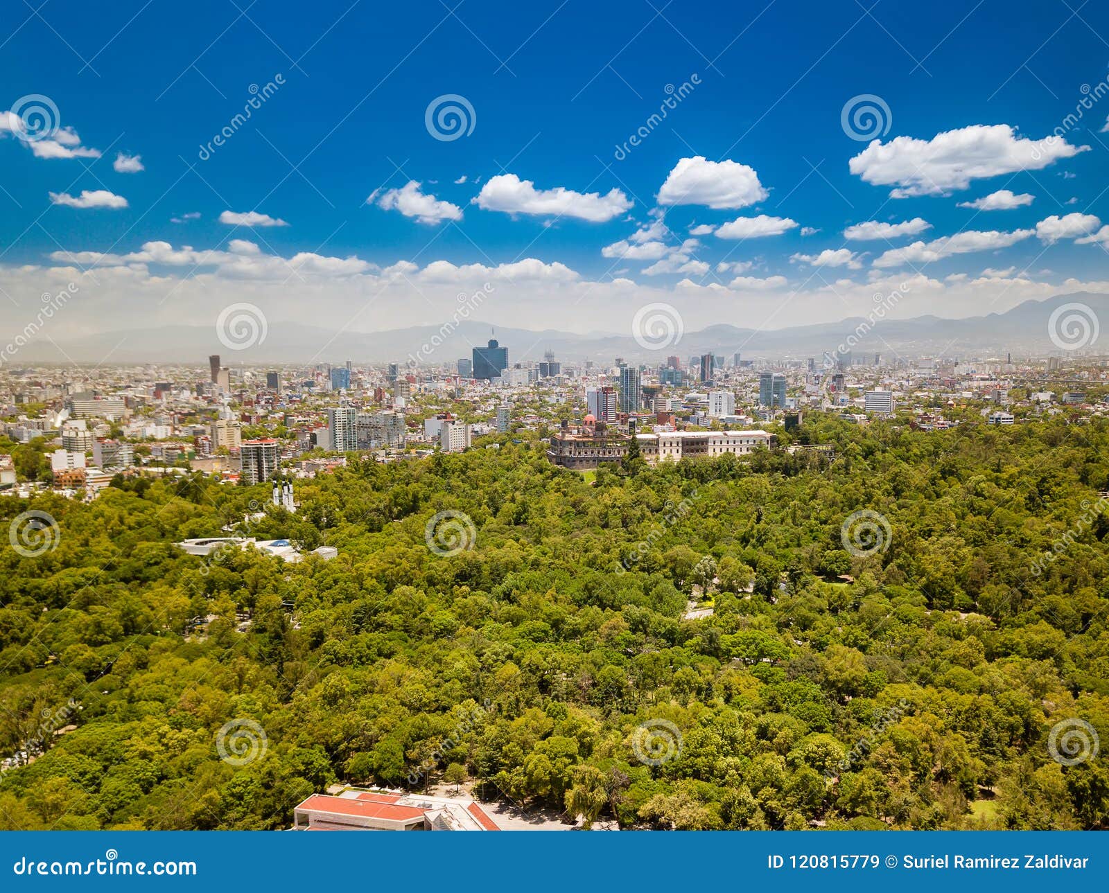 mexico city - chapultepec castle and park