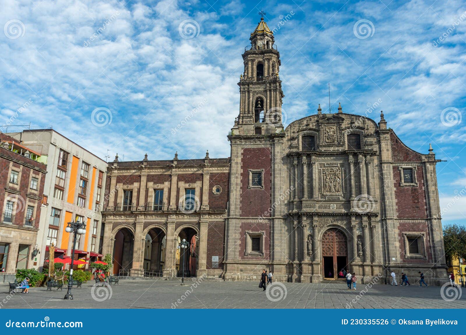 Plaza De Santo Domingo Mexico City Stock Photos - Free & Royalty-Free Stock  Photos from Dreamstime