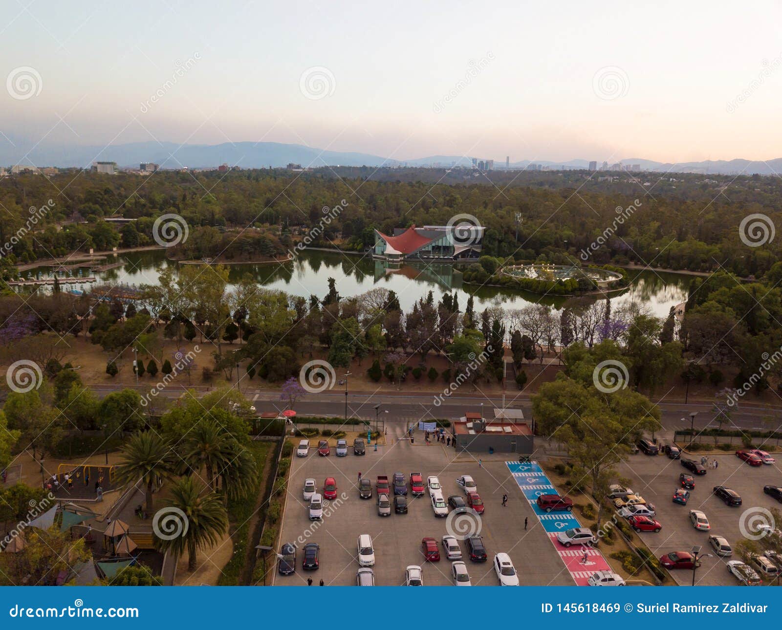 mexico city - panoramic view chapultepec