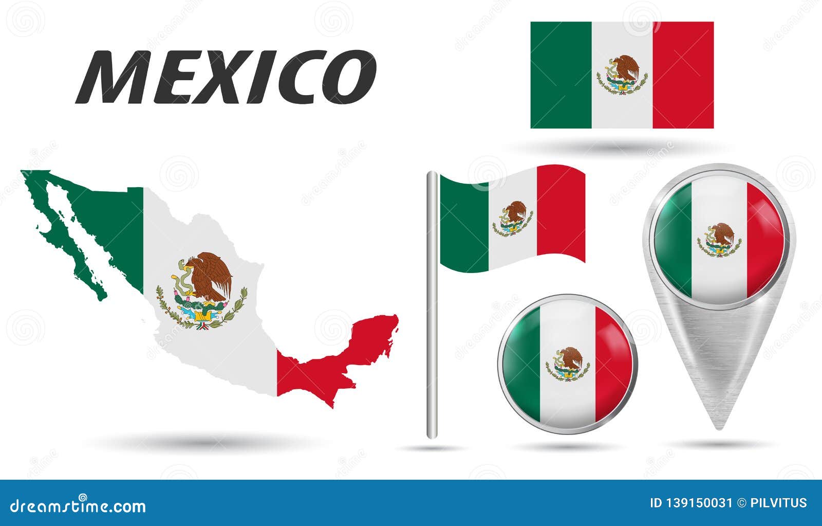 Mexico Mexican Cute Little Boy Flag Country World Nation Map Sign Symbol Design Element Art Logo SVG PNG Clipart Vector Cricut Cut Cutting