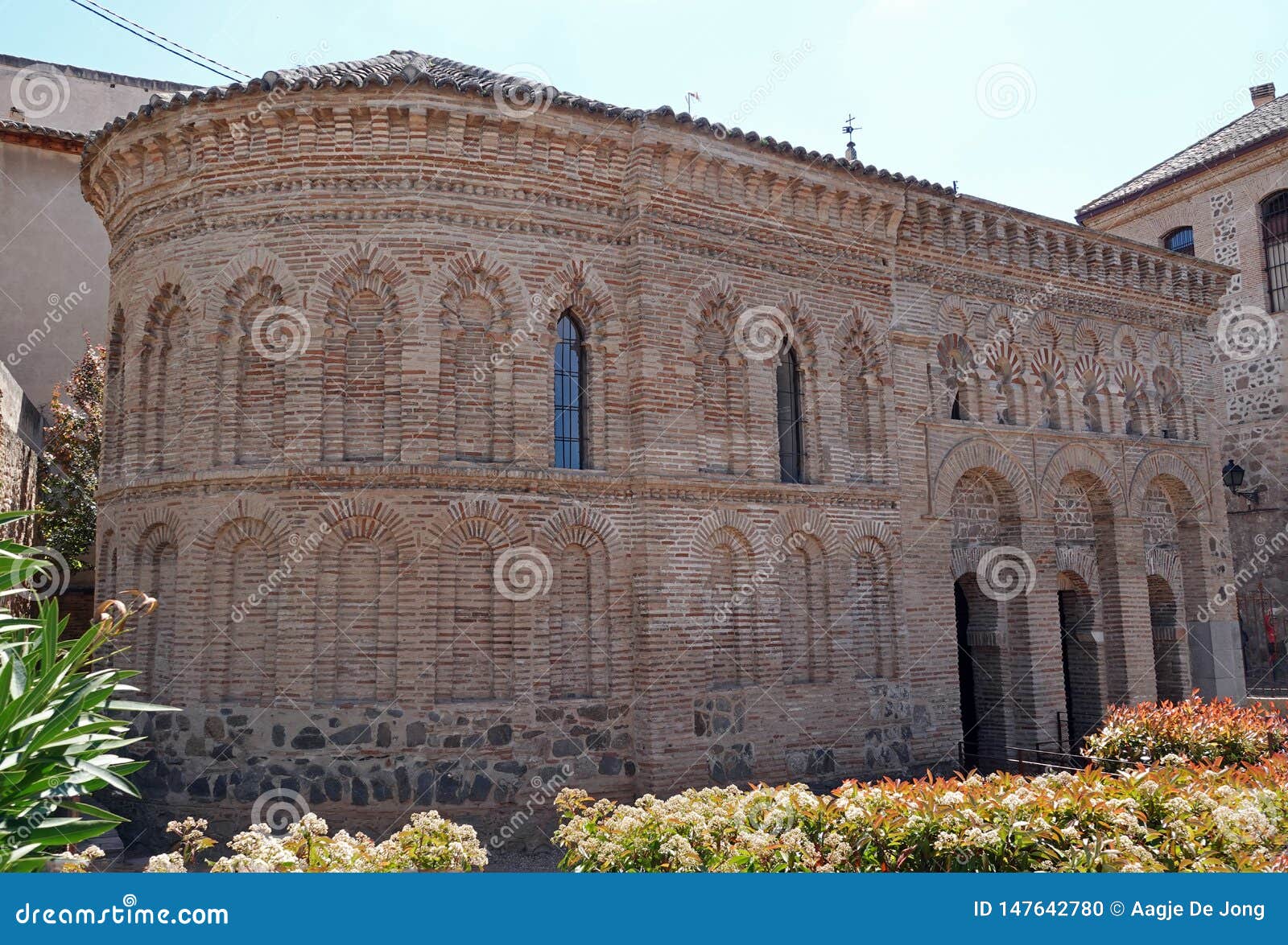 mezquita del cristo de la luz in toledo, spain