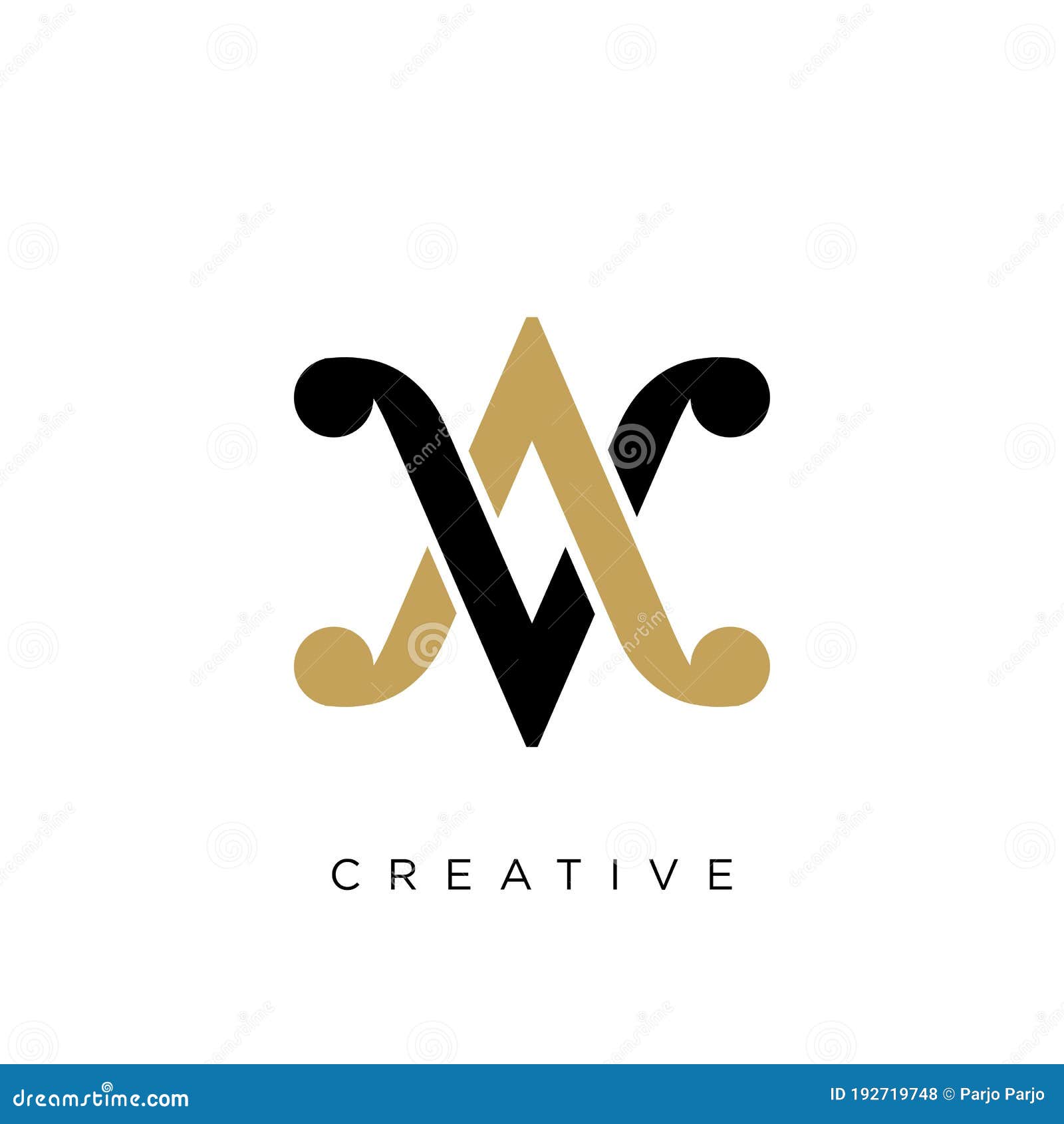av va luxury logo   icon for company