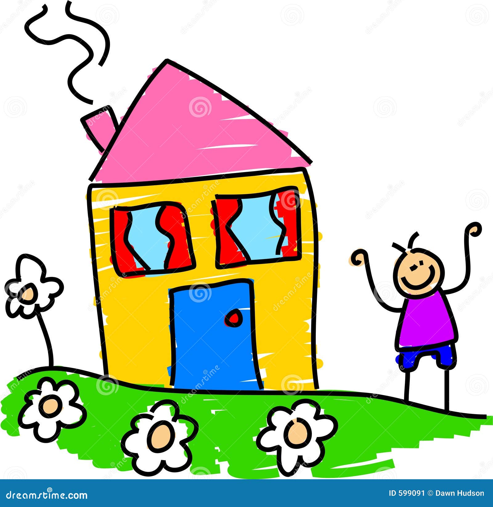 Mi hogar stock de ilustración. Ilustración de exterior - 599091, image size:1600x1644