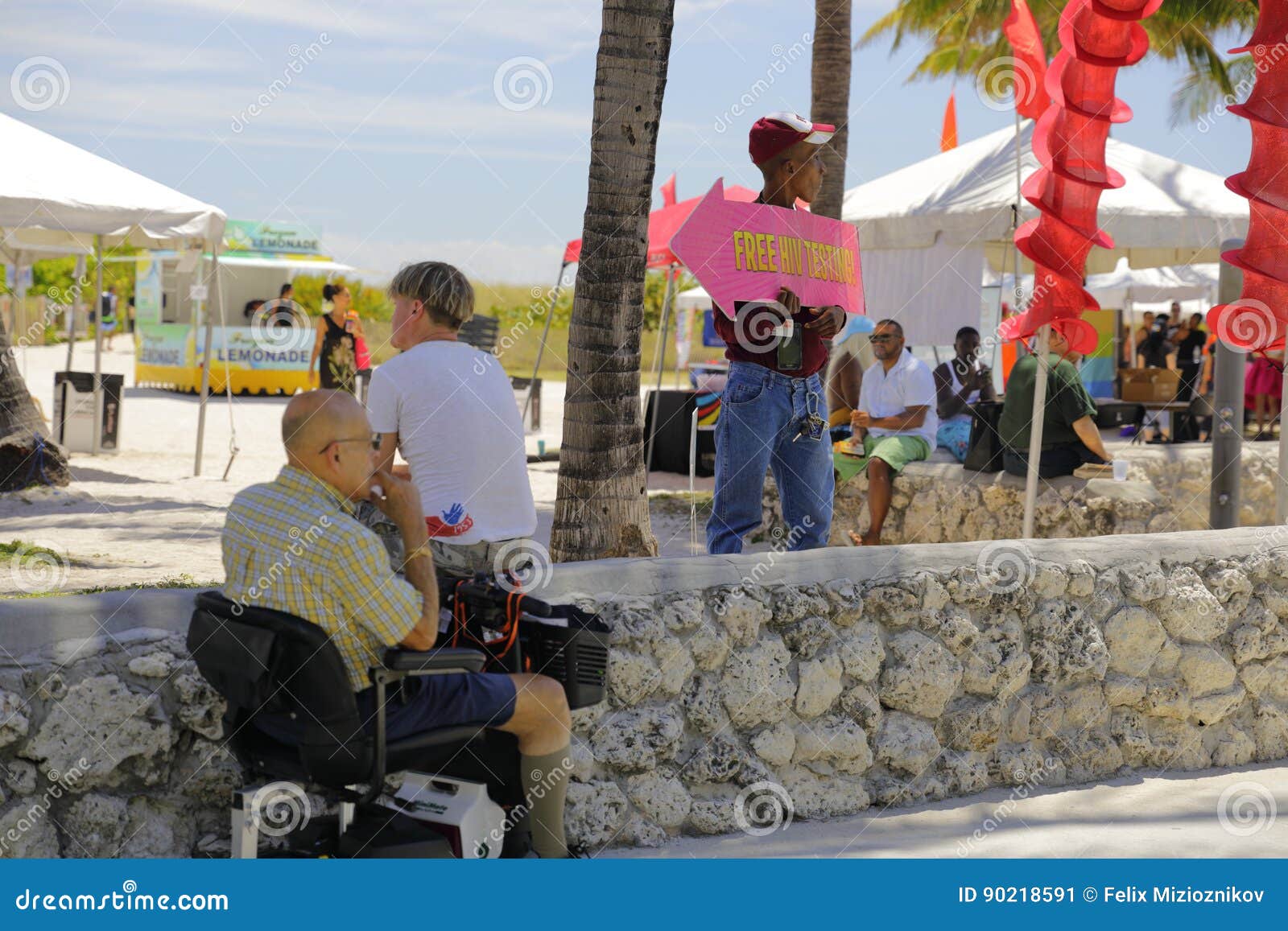 Miami Beach Gay Pride Weekend Editorial Photo Image of south, parade
