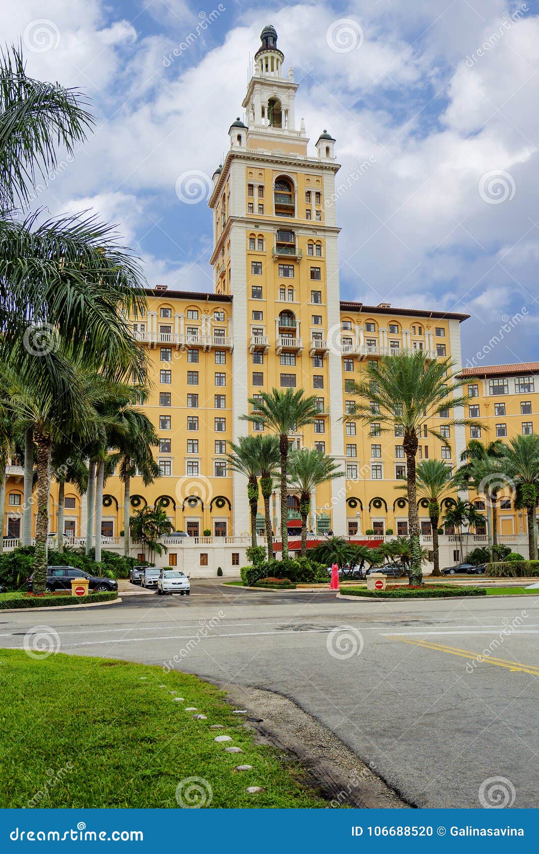 Miami. the Biltmore Hotel. FL. USA. Editorial Image - Image of resort ...