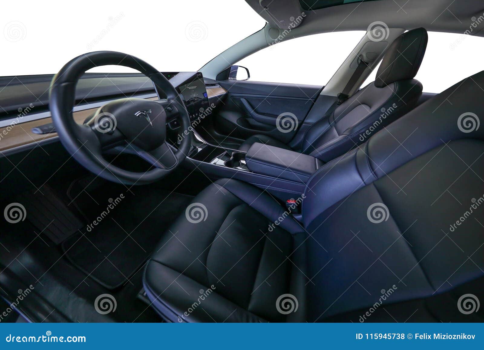 Model 3 leather hot sale seats