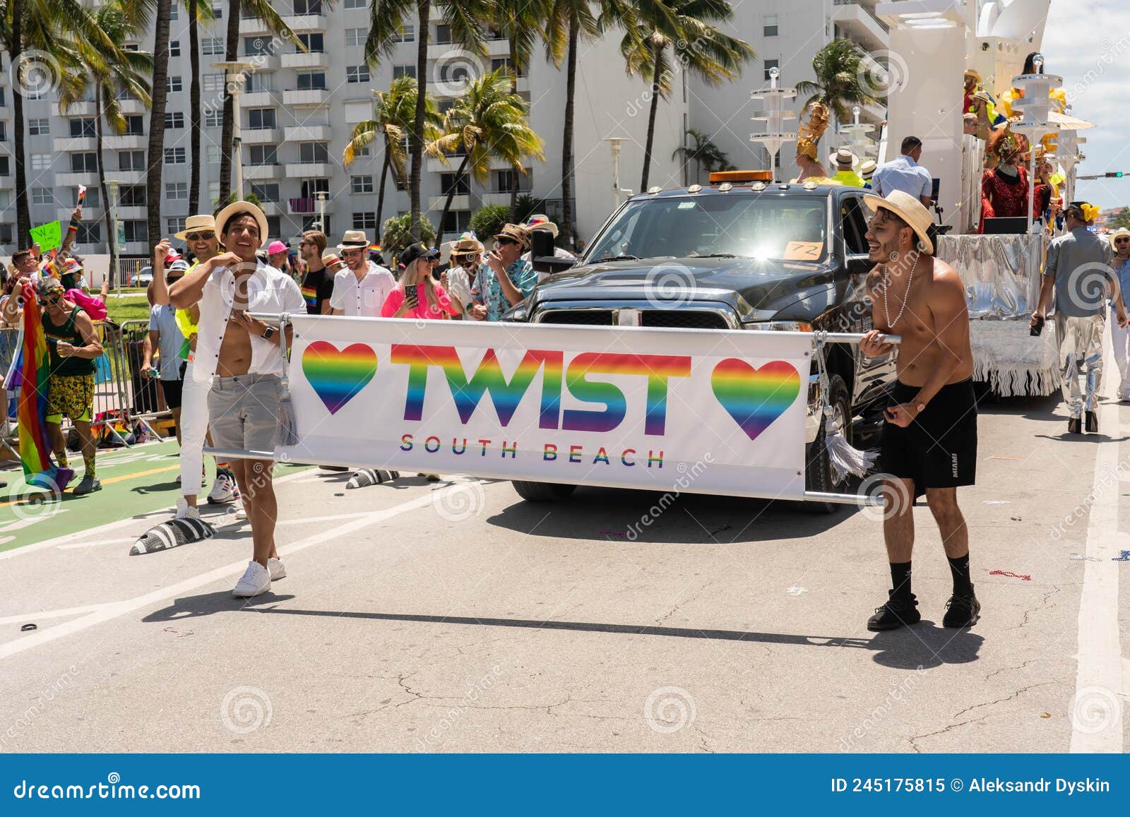 Annual Pride Festival and Parade in Miami South Beach Editorial Image