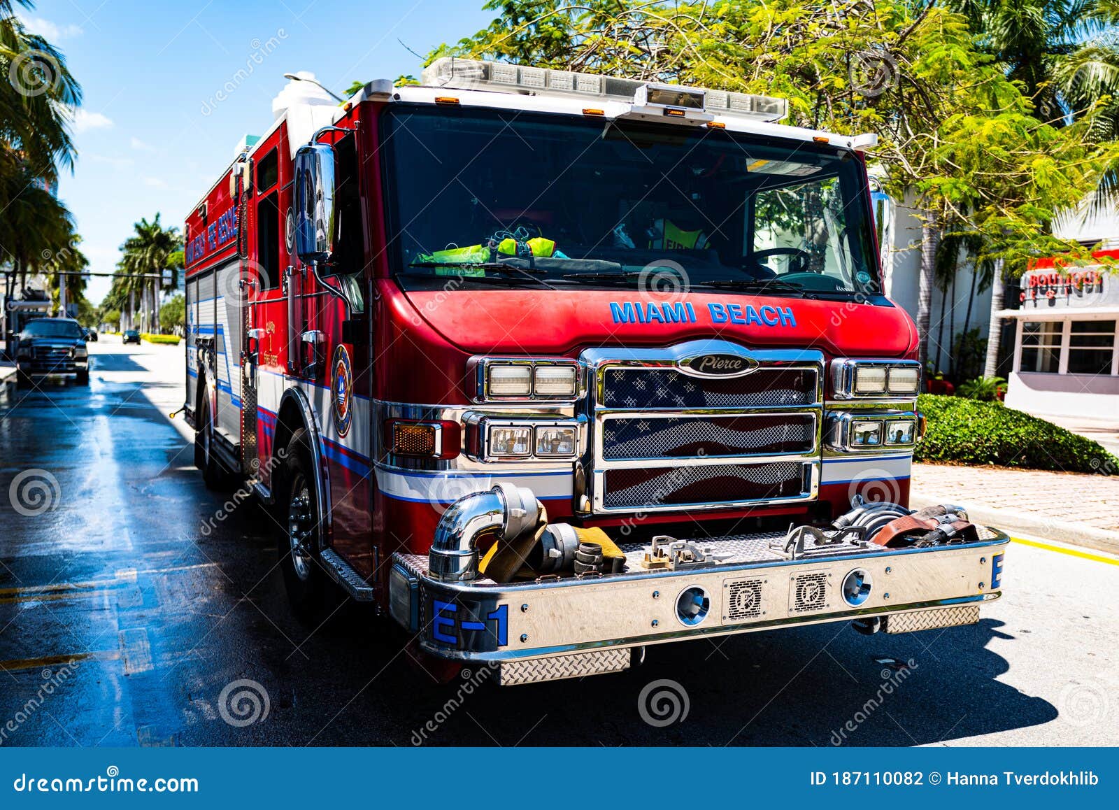 cruise car fire truck