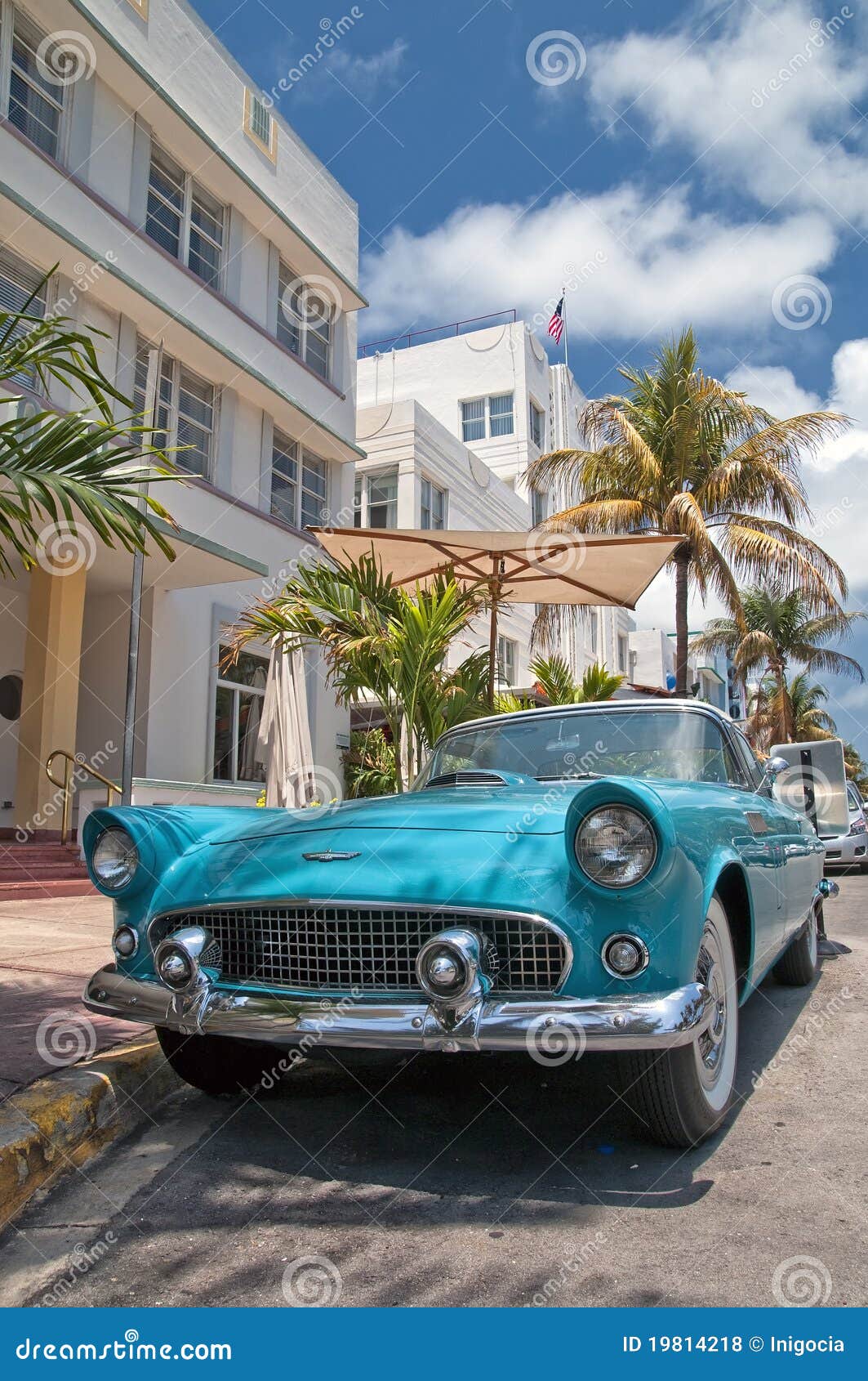 miami old car