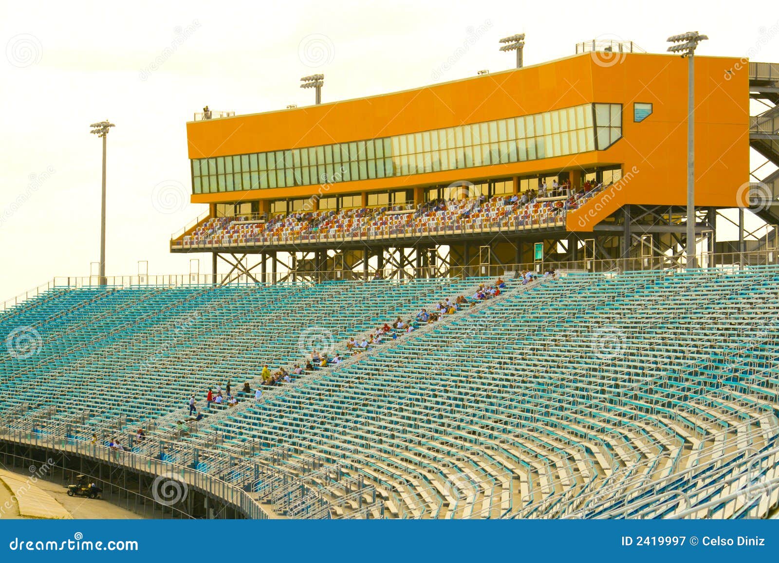 Homestead Miami Speedway Grandstand Stock Image Image of racing