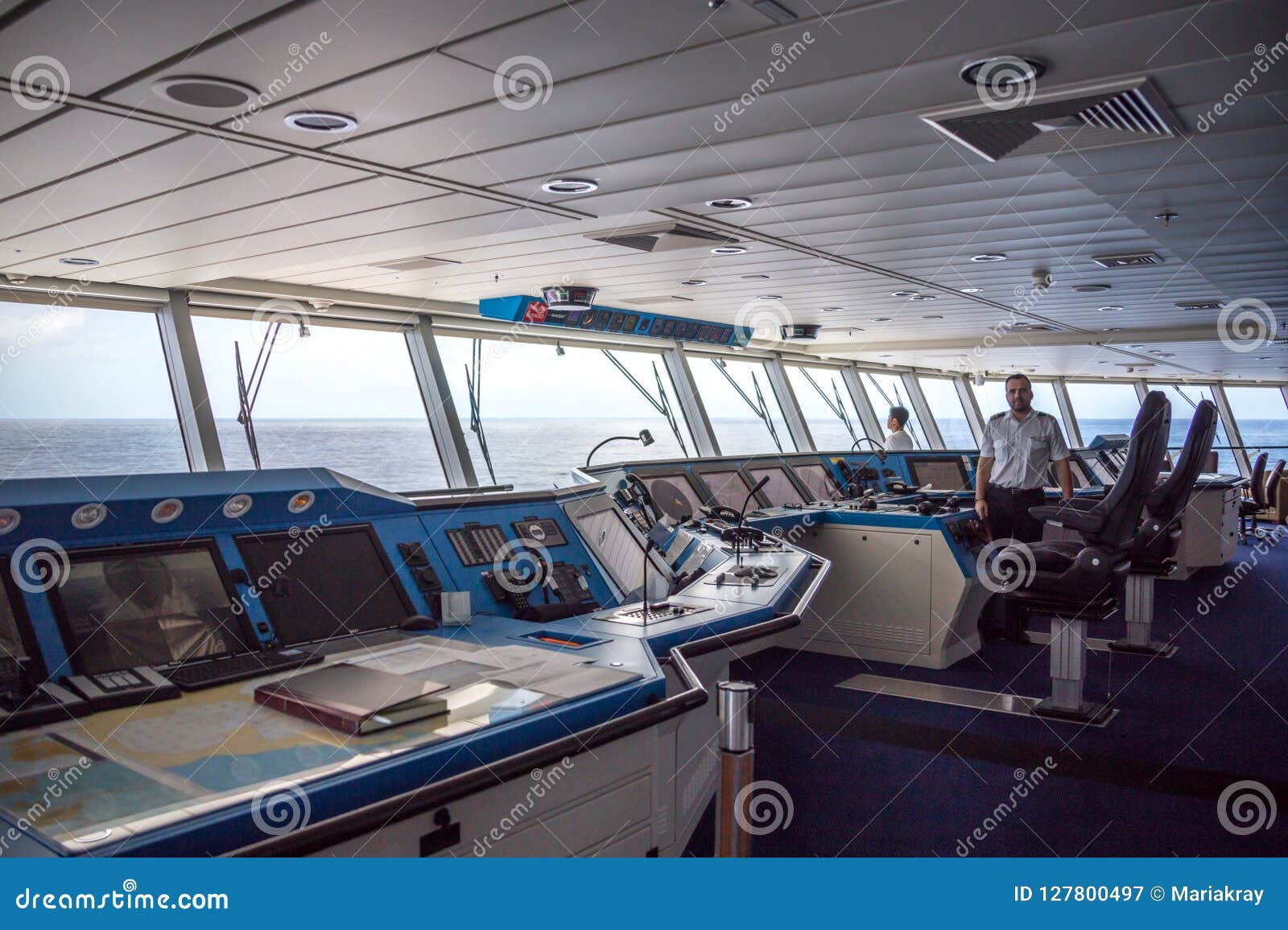 cruise ship captains deck