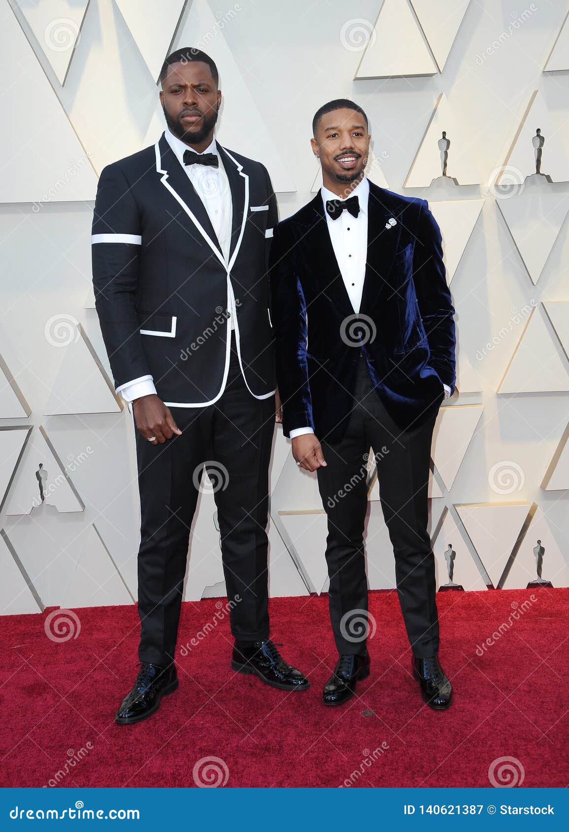 Michael B. Jordan and Winston Duke Editorial Photography - Image