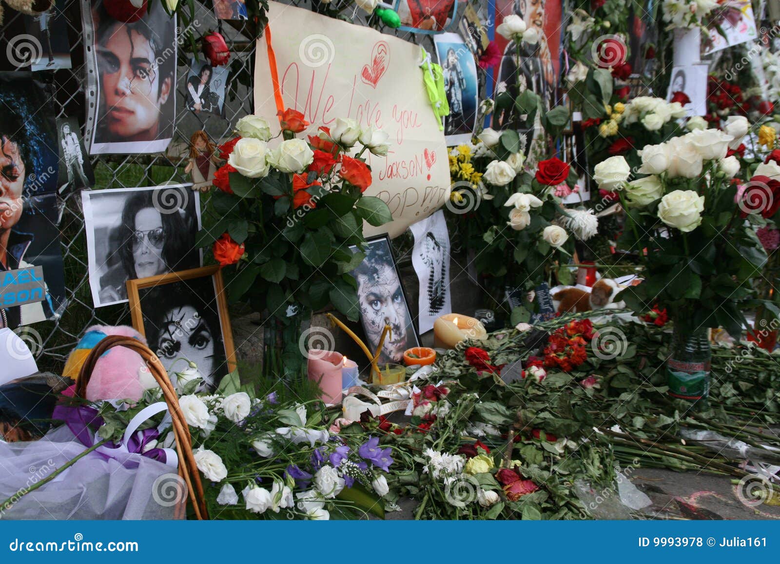 Michael Jackson S Death. Reaction of Moscow Fans Editorial Stock Photo