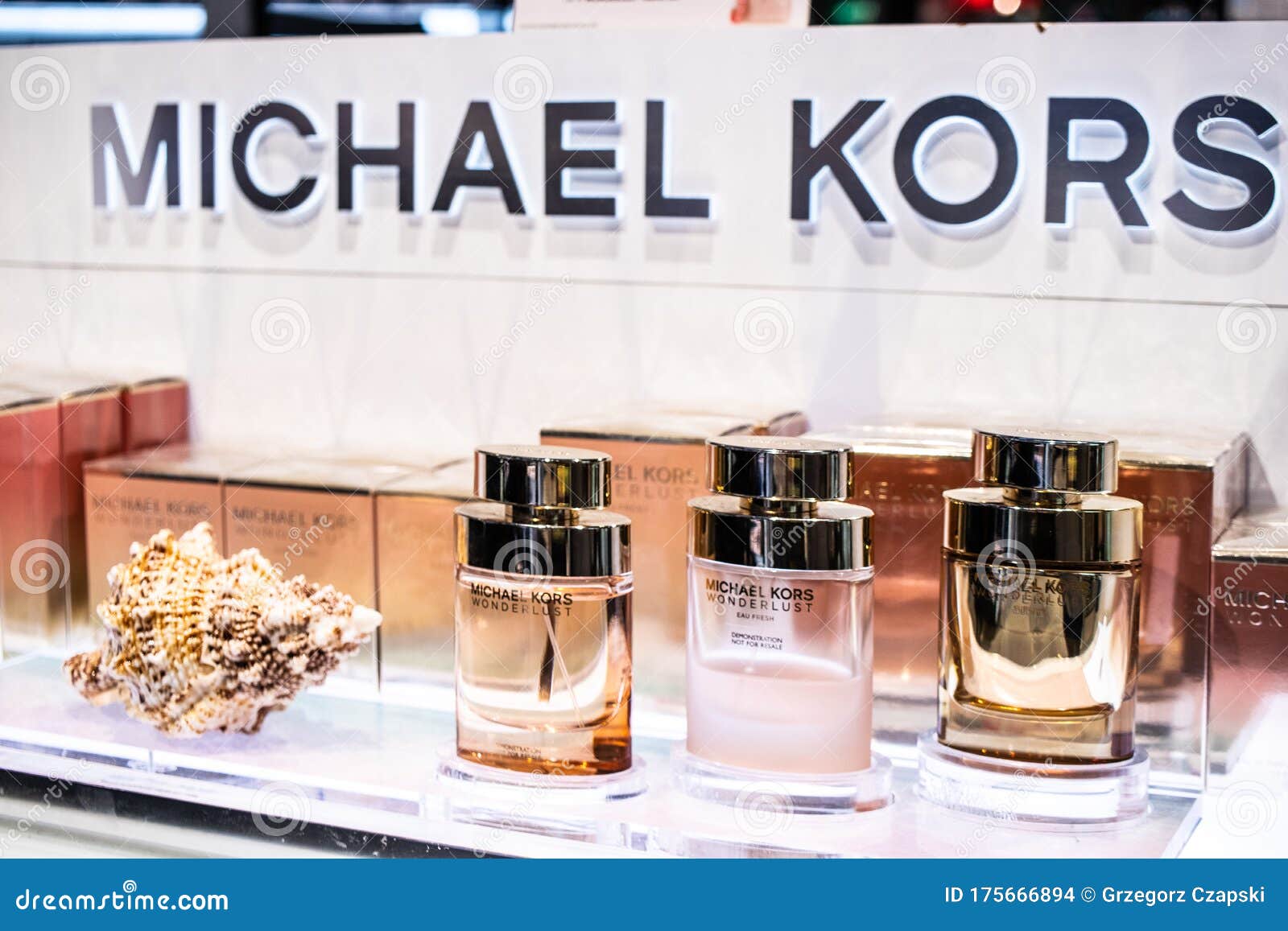 Michael Kors Perfume on the Shop Display for Sale, Fragrance Created by ...