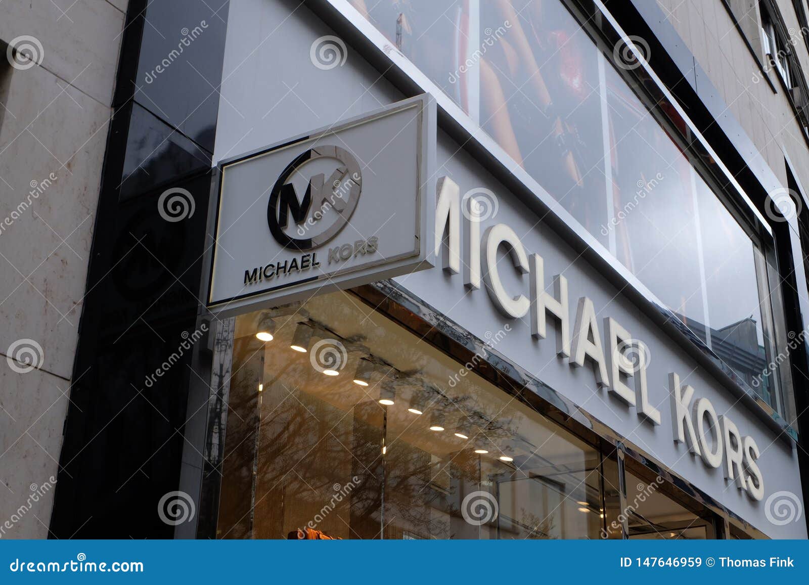 Michael Kors Shop Logo in Frankfurt Editorial Stock Image - Image of brand,  europe: 147646959