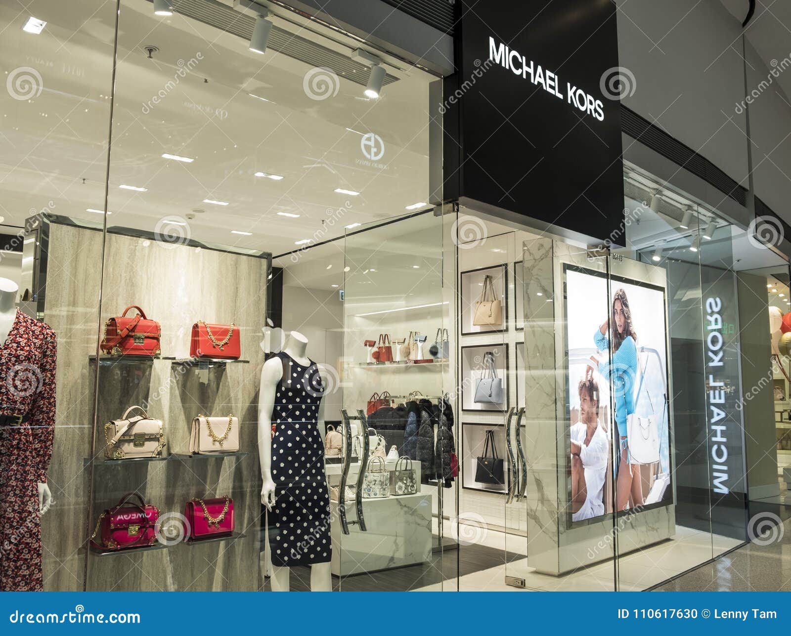 Michael Kors Store in Hong Kong. Editorial Image - Image of district,  fashion: 110617630