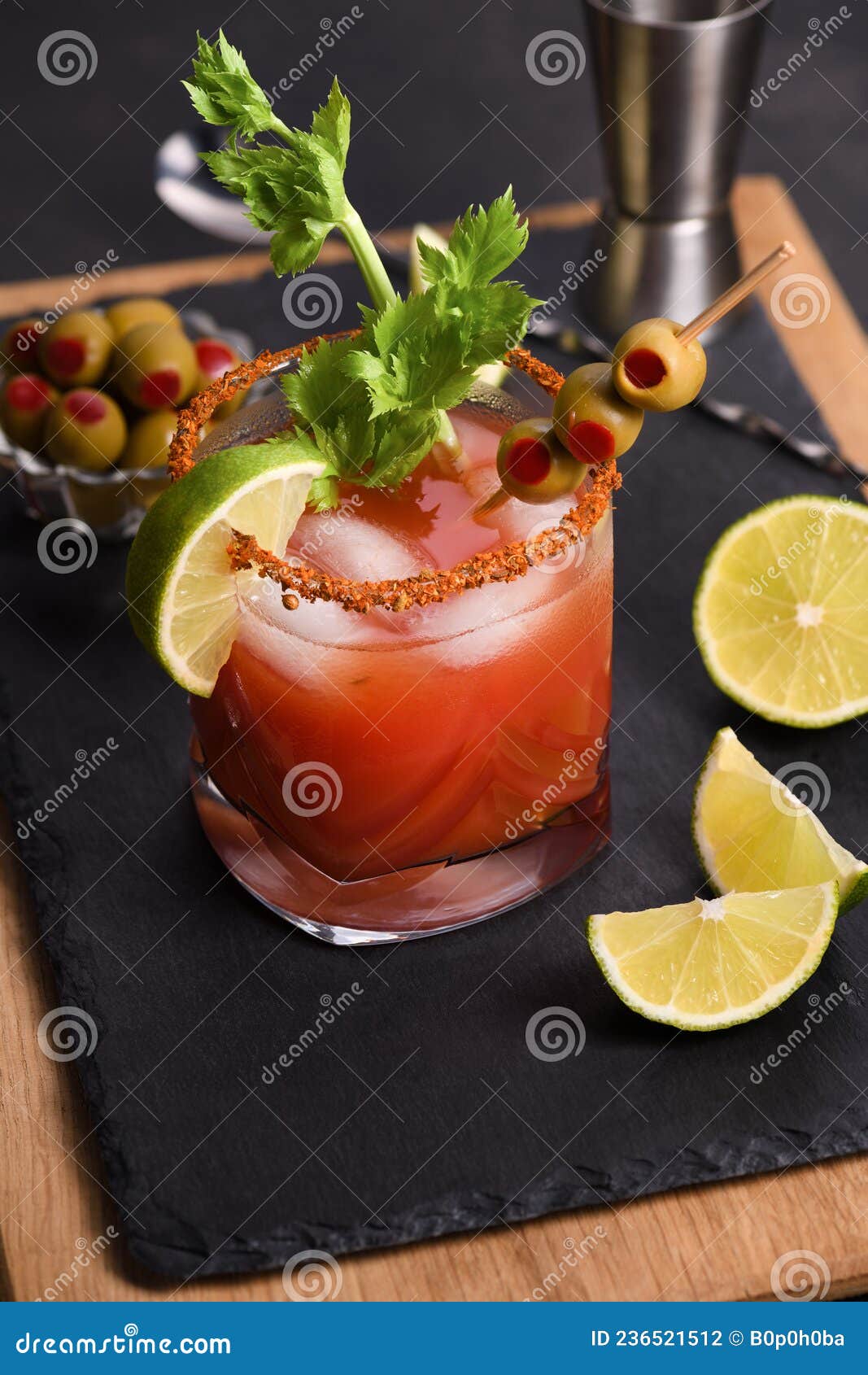 Michelada the Mexican Bloody Mary Stock Photo - Image of chipotle ...