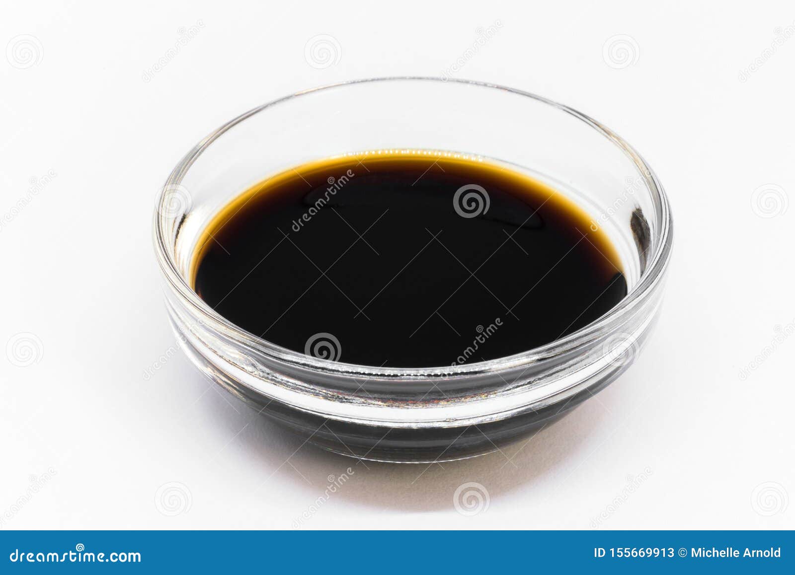 vanilla extract in an ingredient bowl