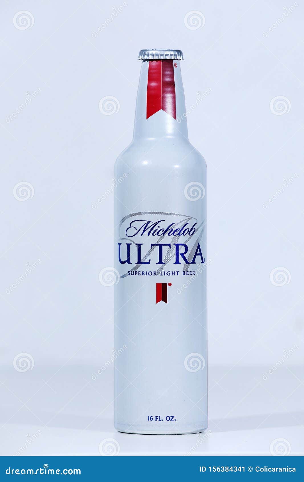 Michelob Ultra Beer, White Background Editorial Photo - Image of ...