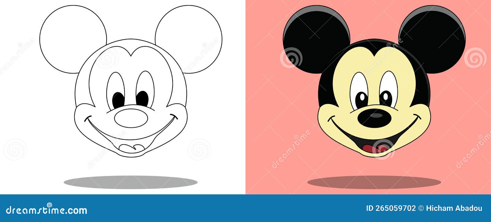Mickey Mouse Vector Stock Illustrations – 237 Mickey Mouse Vector Stock  Illustrations, Vectors & Clipart - Dreamstime