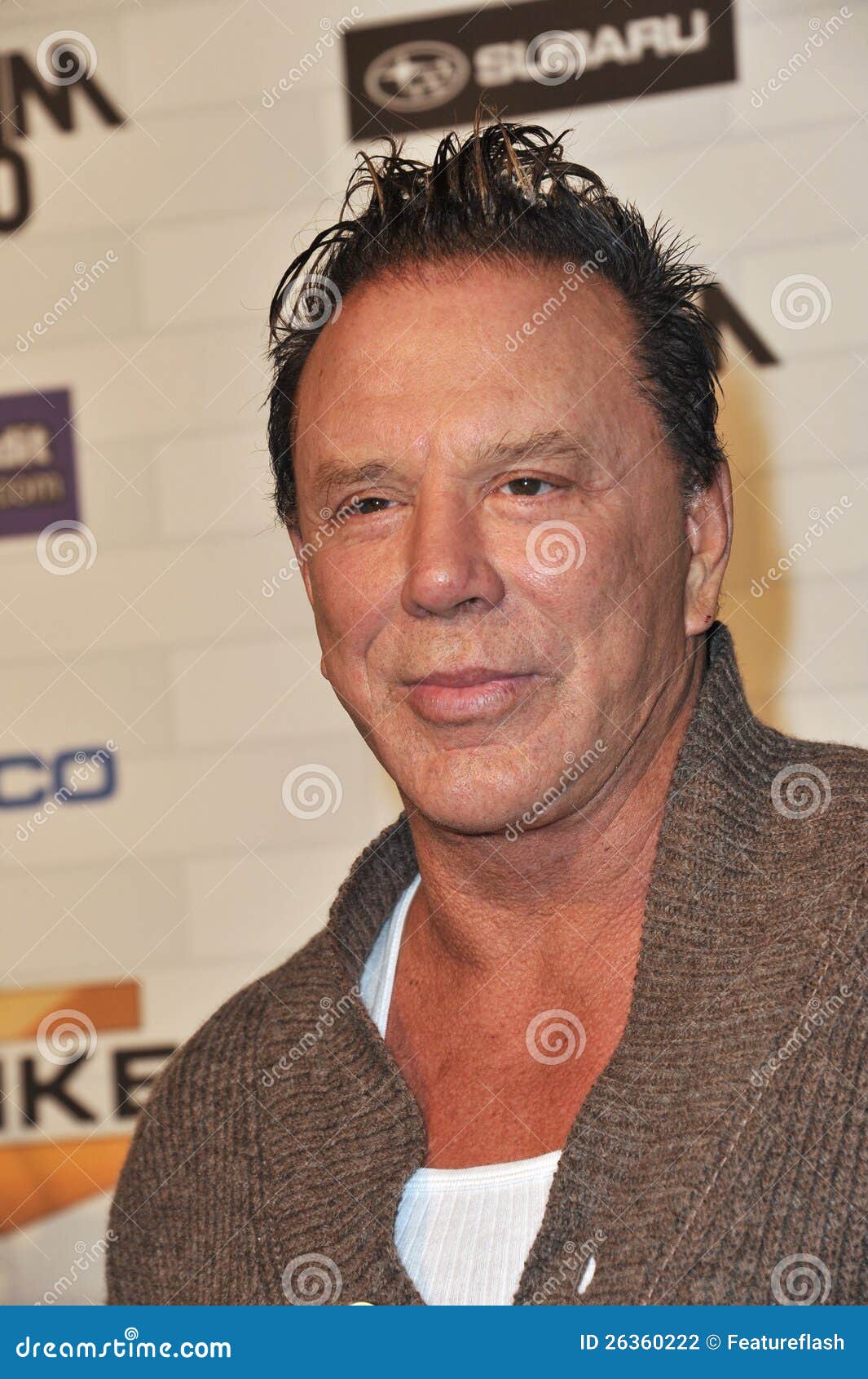 Mickey Rourke Redaktionelles Stockfotografie