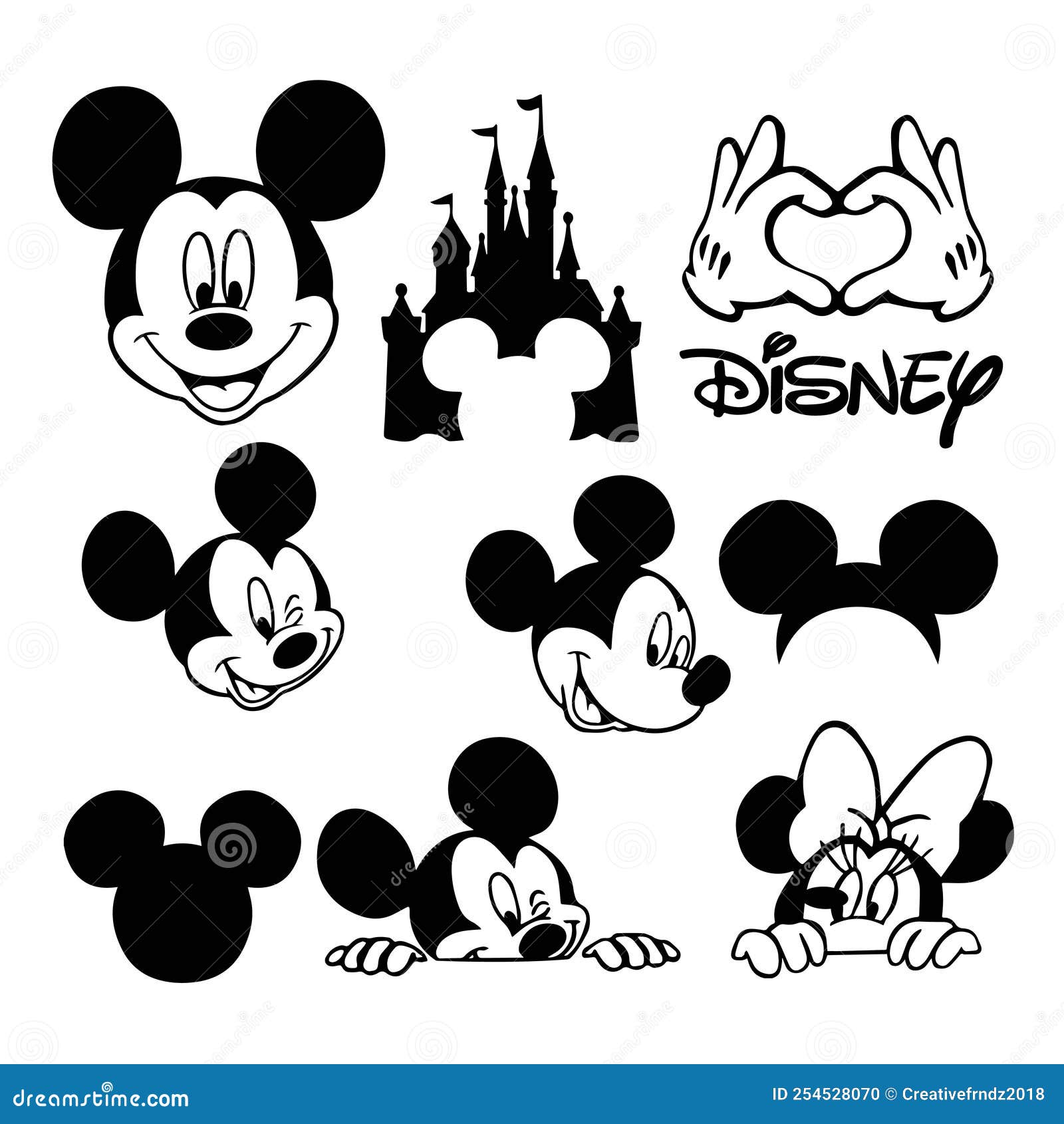 lv mickey Logo PNG Vector (CDR) Free Download