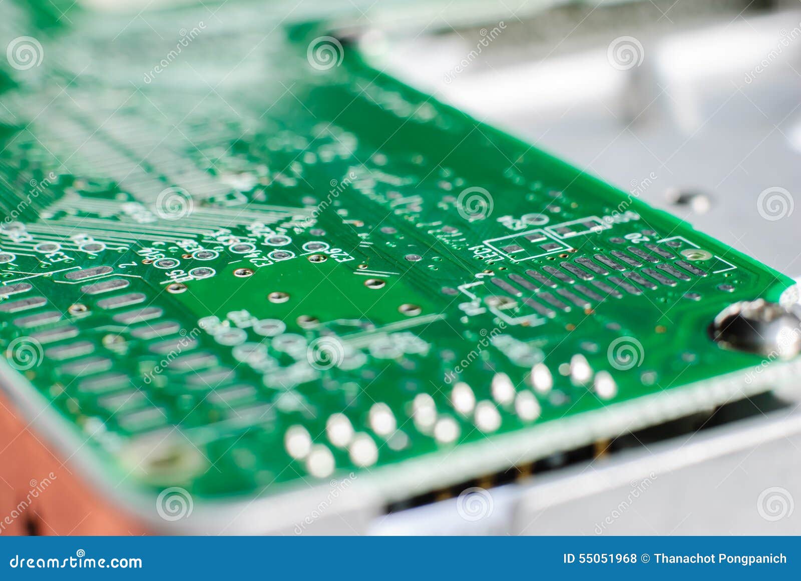 Micro Electronics Main Board Stock Photo Image of hardware, computer