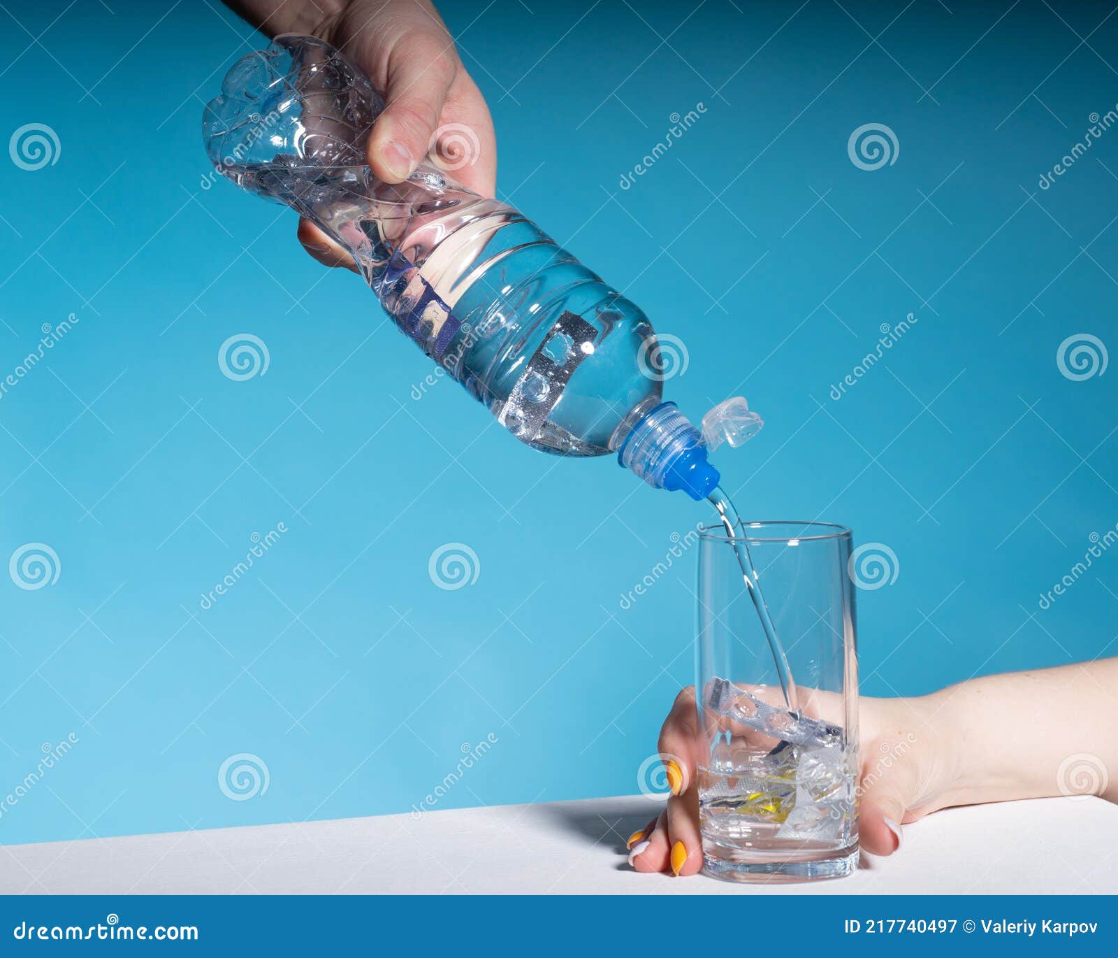 Drinking Water Pollution Problem Huge Consumption of Microplastics with