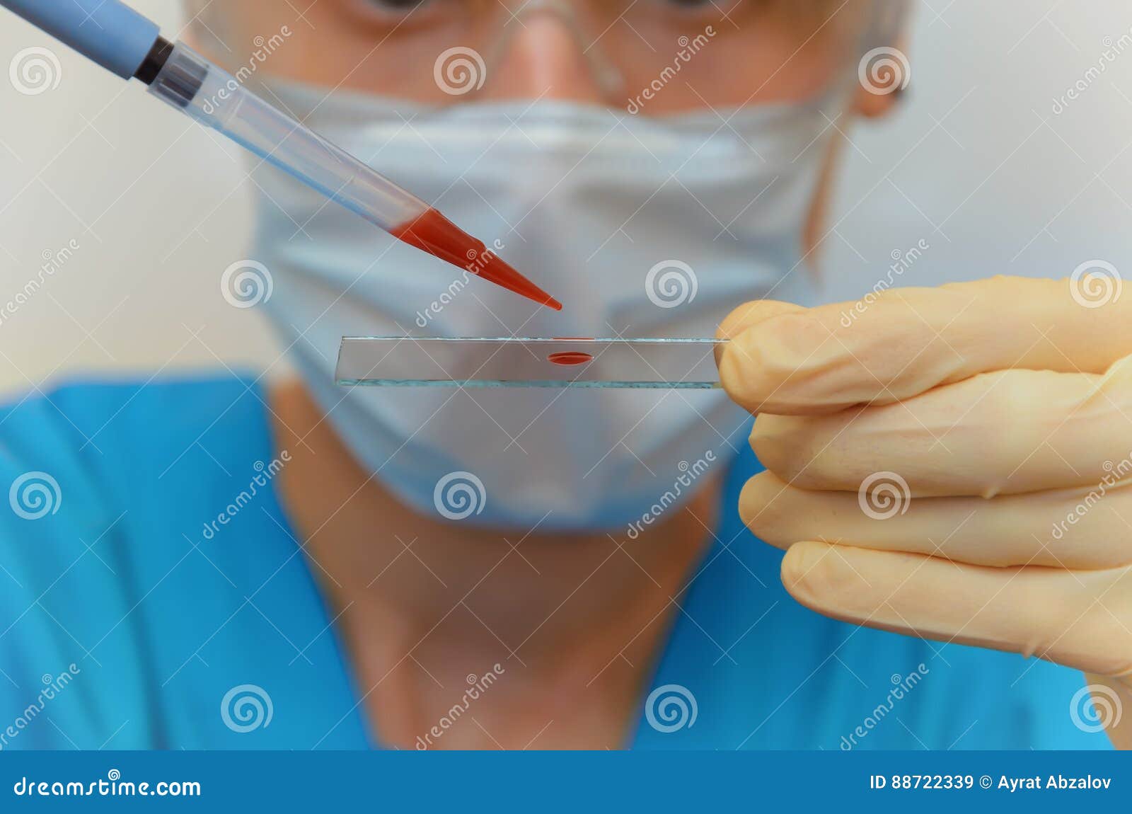 Microbiological Pipette in the Laboratory Stock Image Image of equipment, experiment