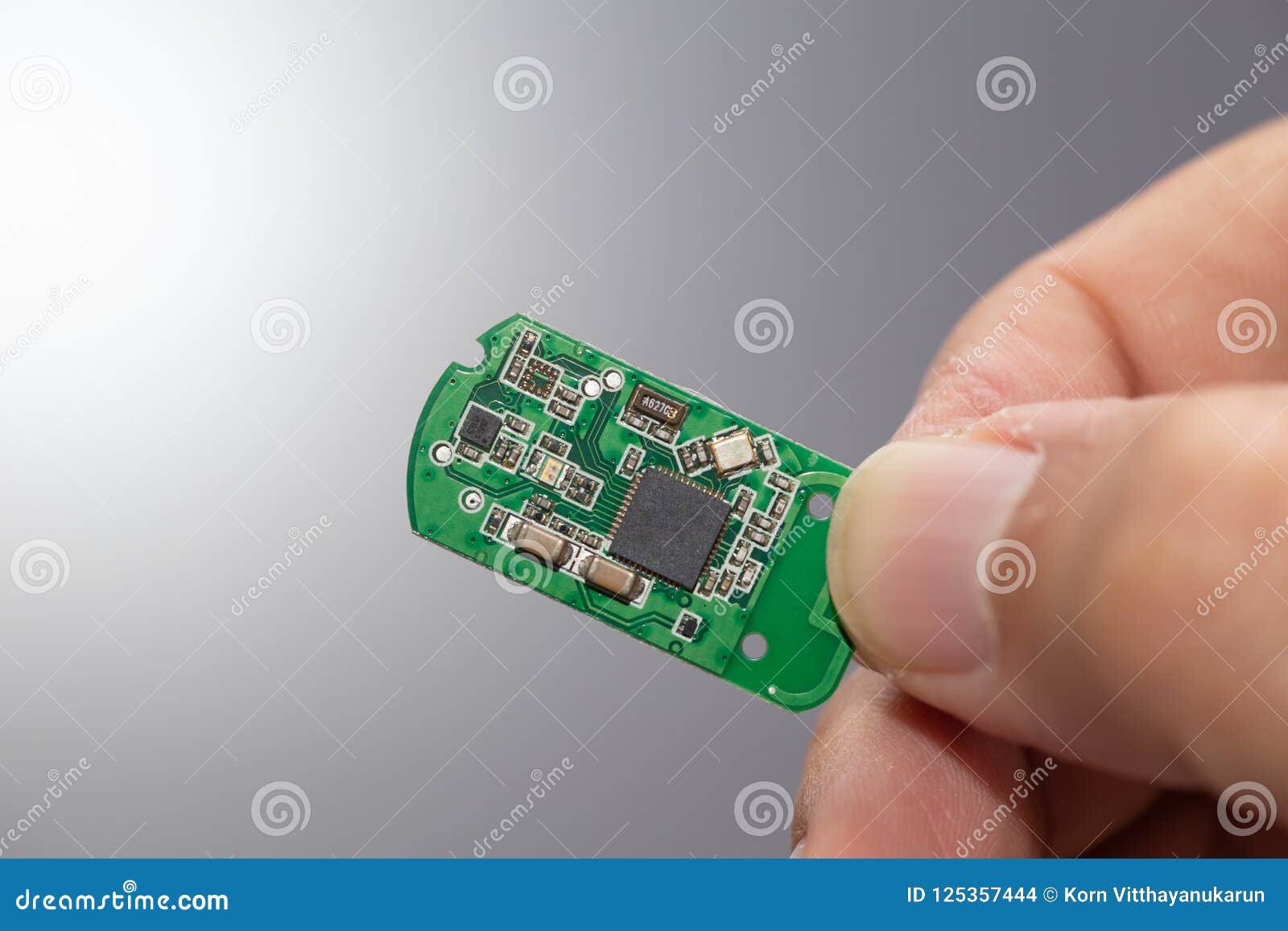 Microchip Microprocessor Module Stock Photo Image of engineering