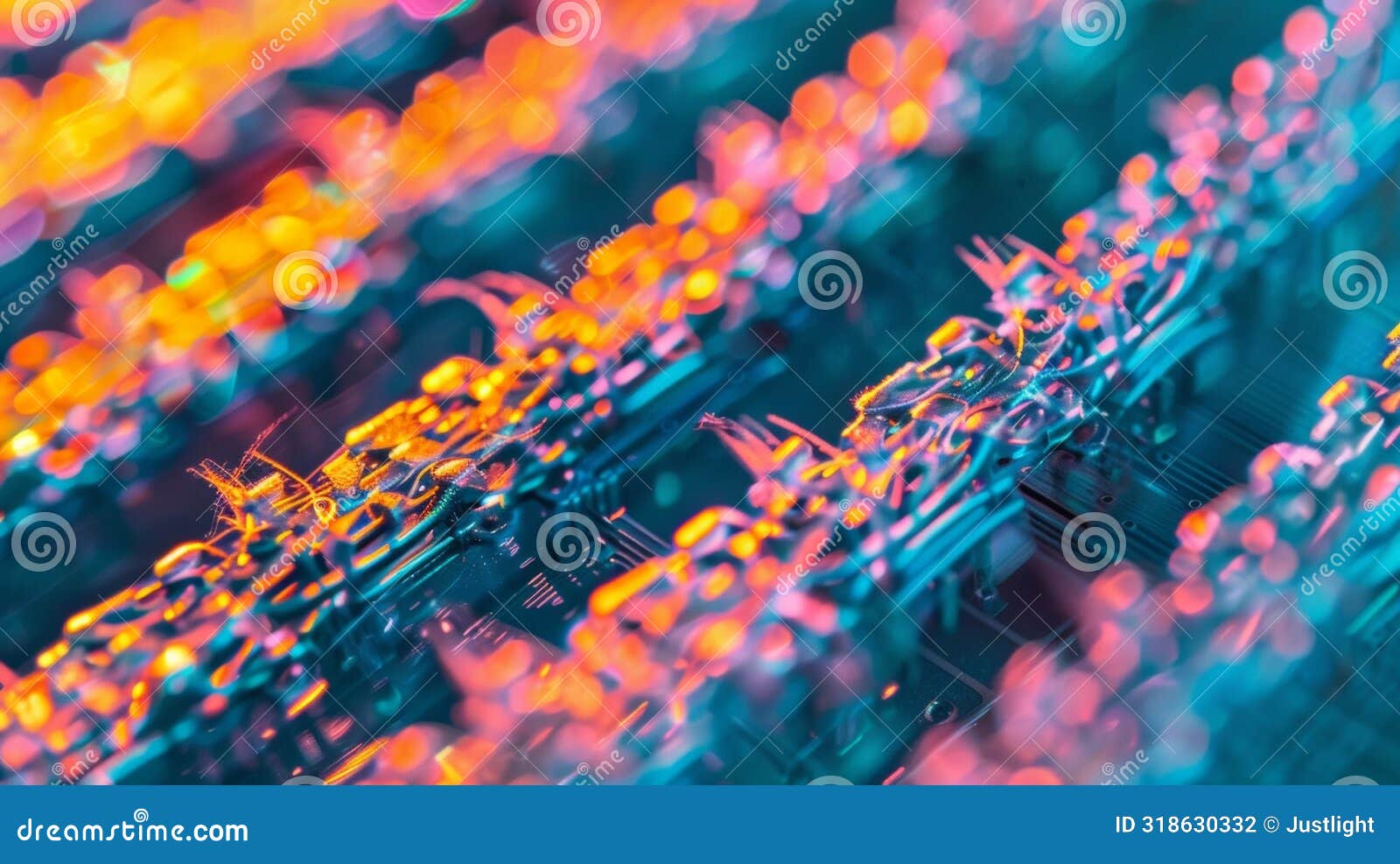 a microchip with a thin layer of aerogel film sandwiched between two layers of conductive material enabling efficient
