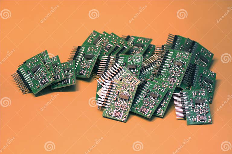 Microchips stock photo. Image of capacitor, semiconductor 2154810