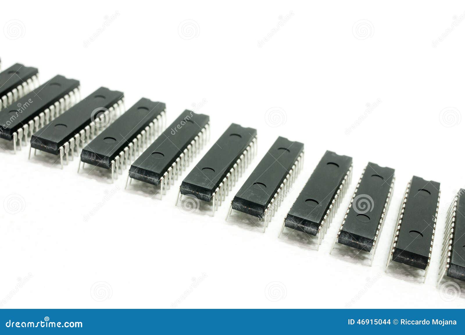 Microchips stock photo. Image of electronics, equipment 46915044