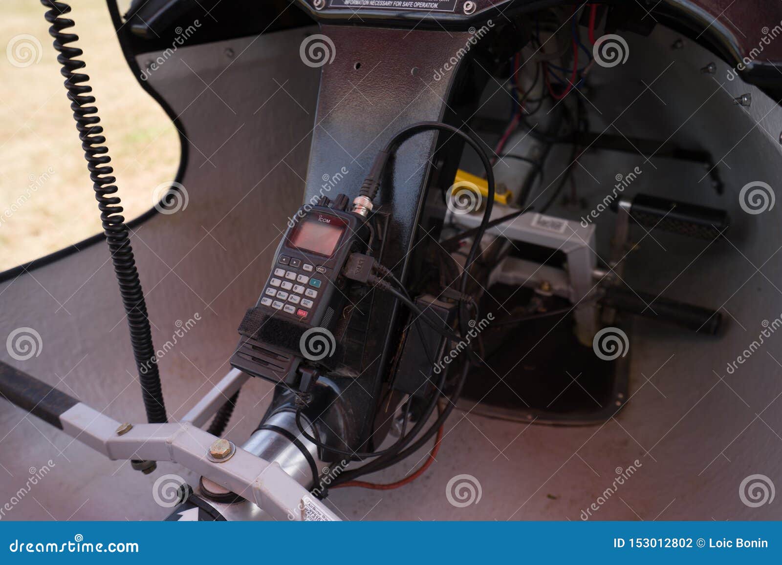 Microlight Ultralight Aircraft Radio Control Stock Photo Image of