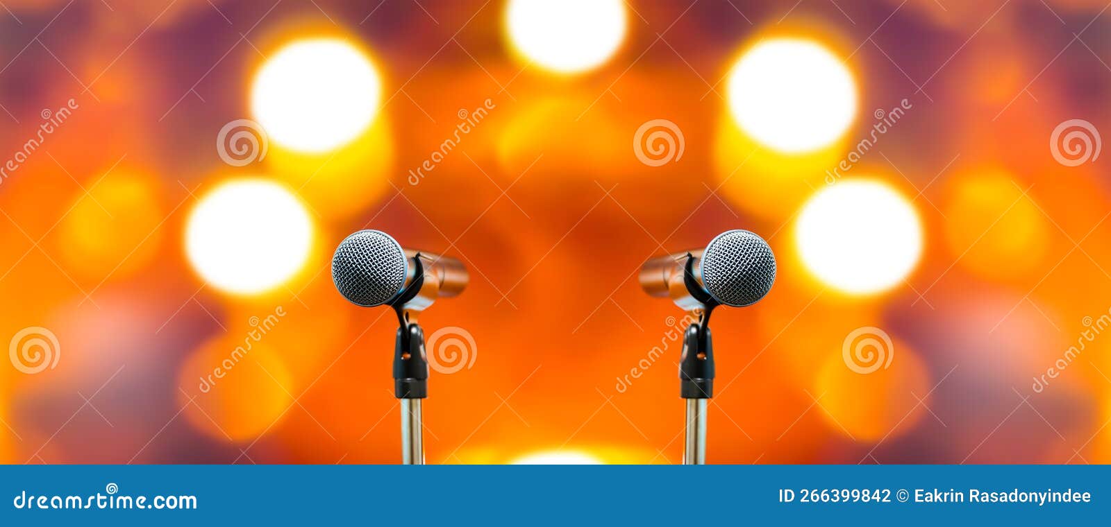 Microphone Public Speaking Background, Close Up Microphone on Stand for